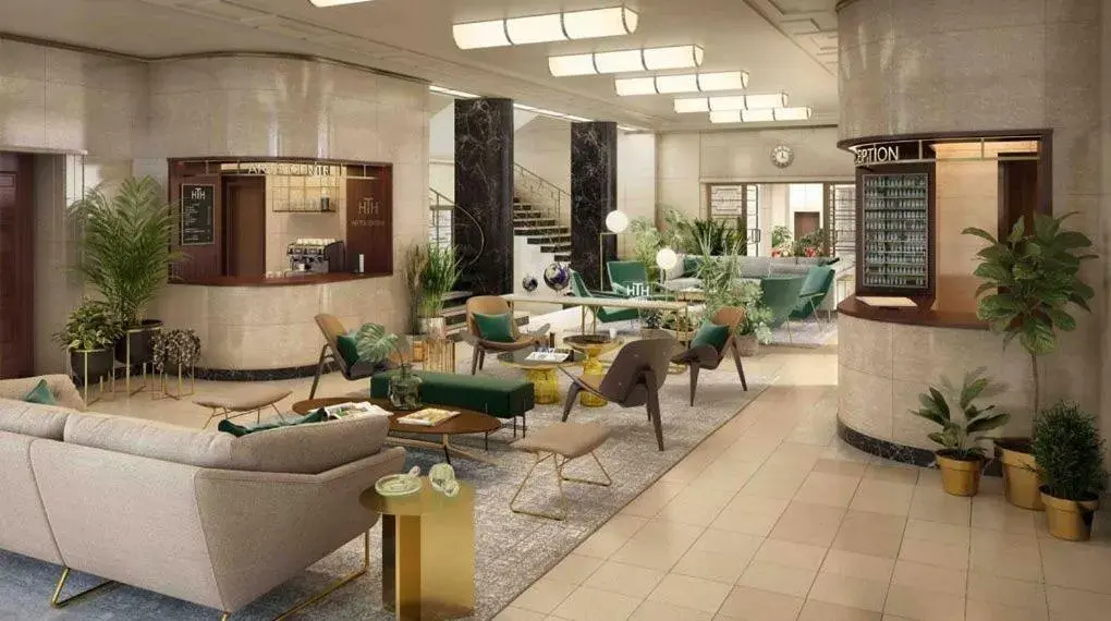 Lobby or reception in Dao by Dorsett North London Lobby or reception in Dao by Dorsett North London