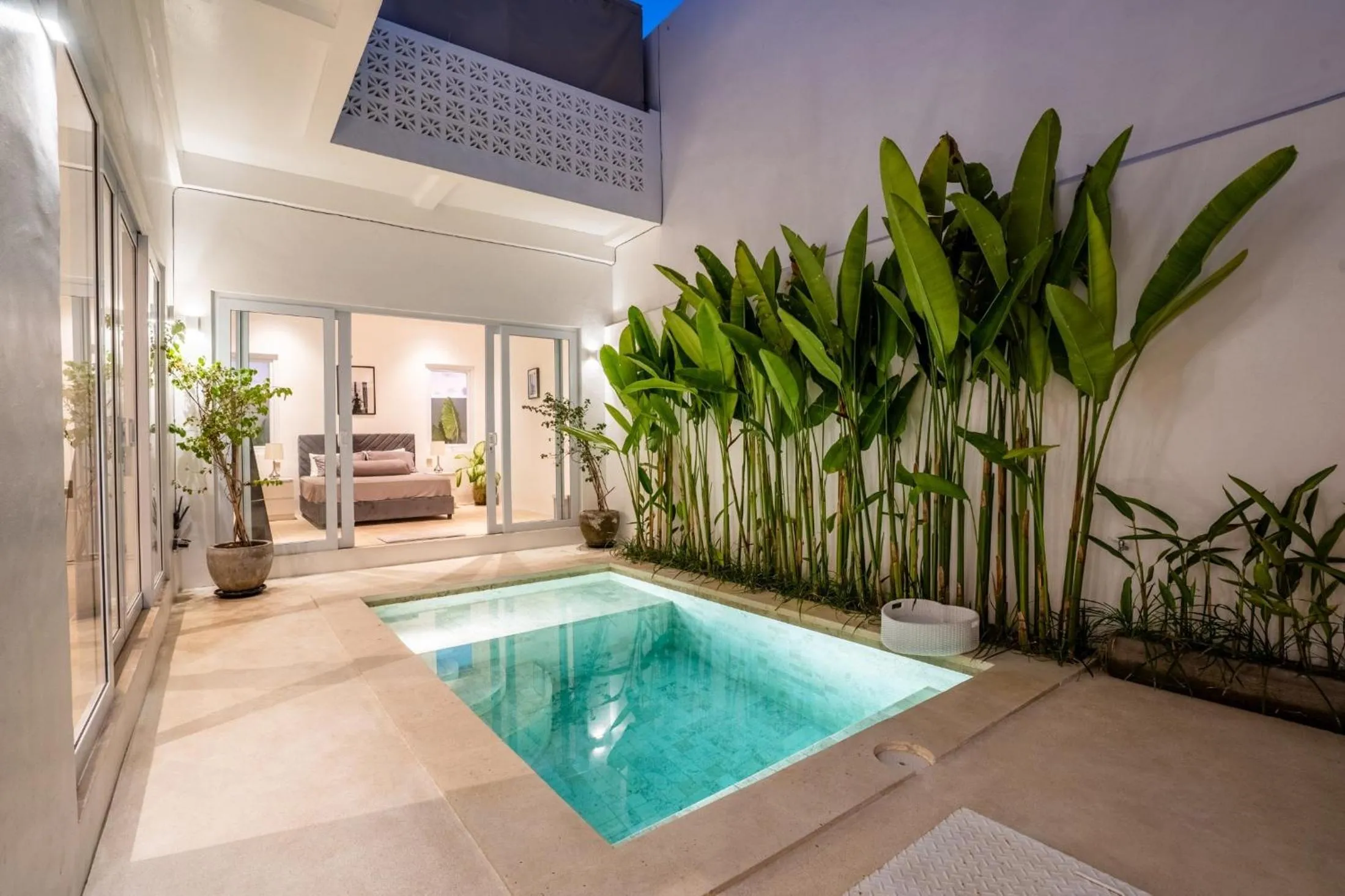 Patio in Eden Cemagi Villa Pererenan