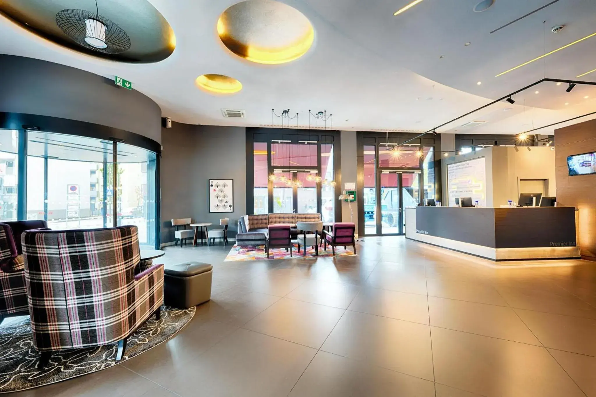 Lobby or reception in Premier Inn Heilbronn City Centre Lobby or reception in Premier Inn Heilbronn City Centre