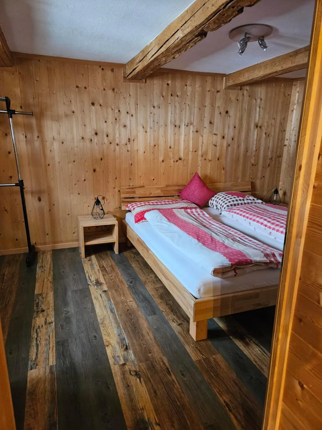 Bedroom, Bed in Hotel Madrisajoch