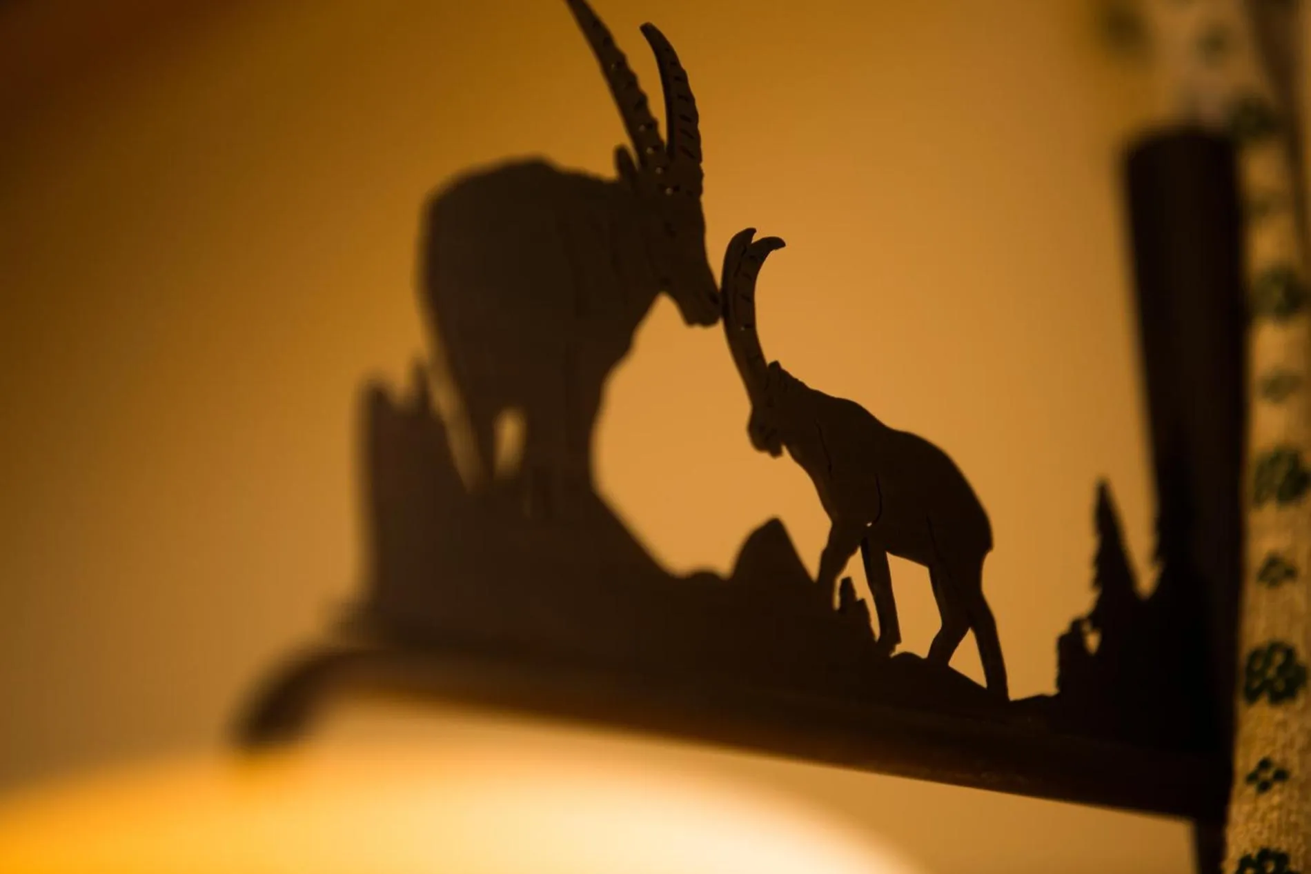 Decorative detail in Hotel Madrisajoch