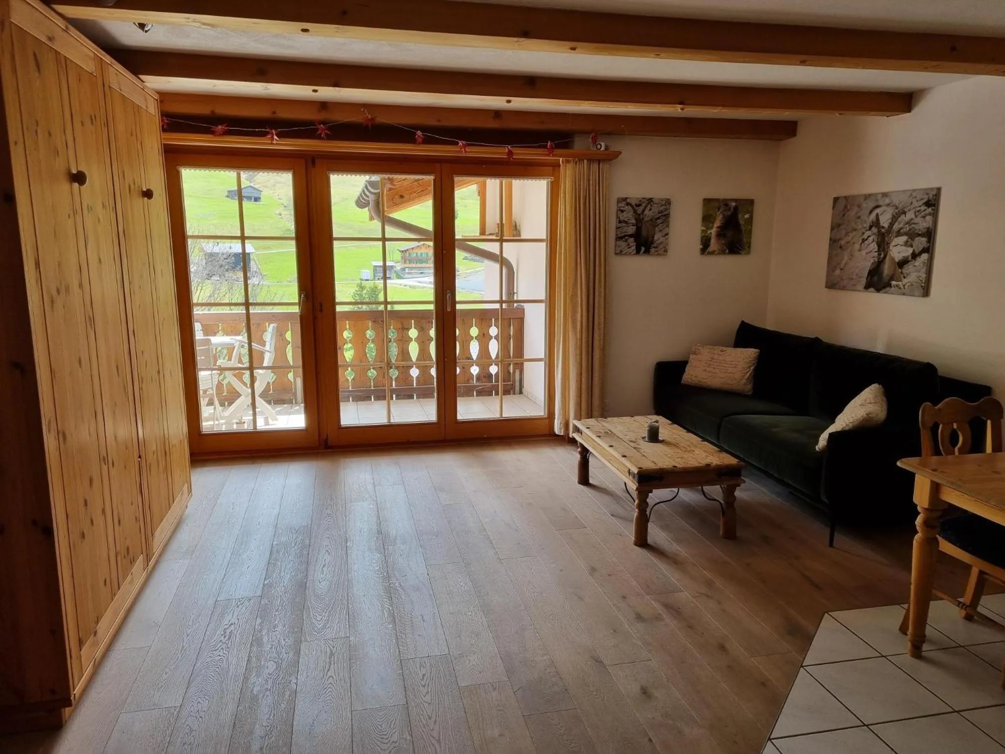 Living room in Hotel Madrisajoch