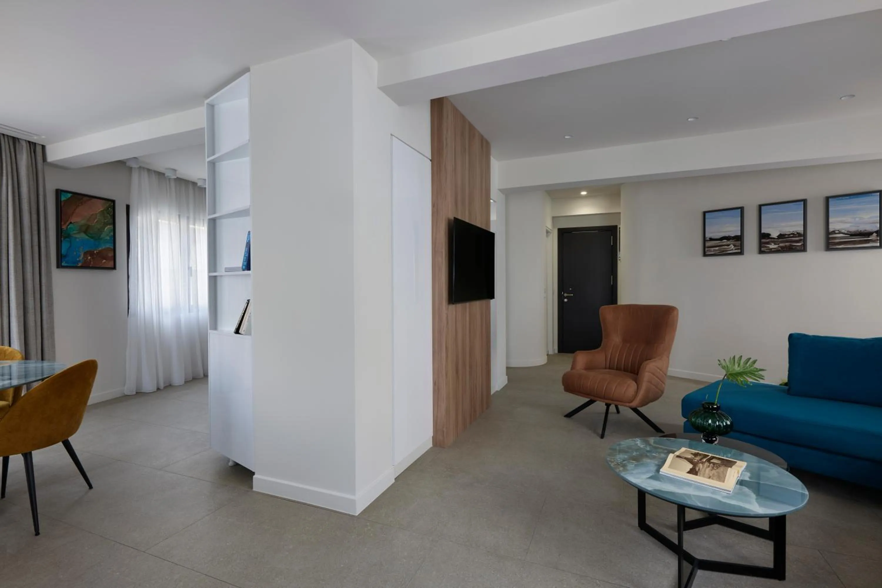 Seating area in Hestia - Kolokotroni 23