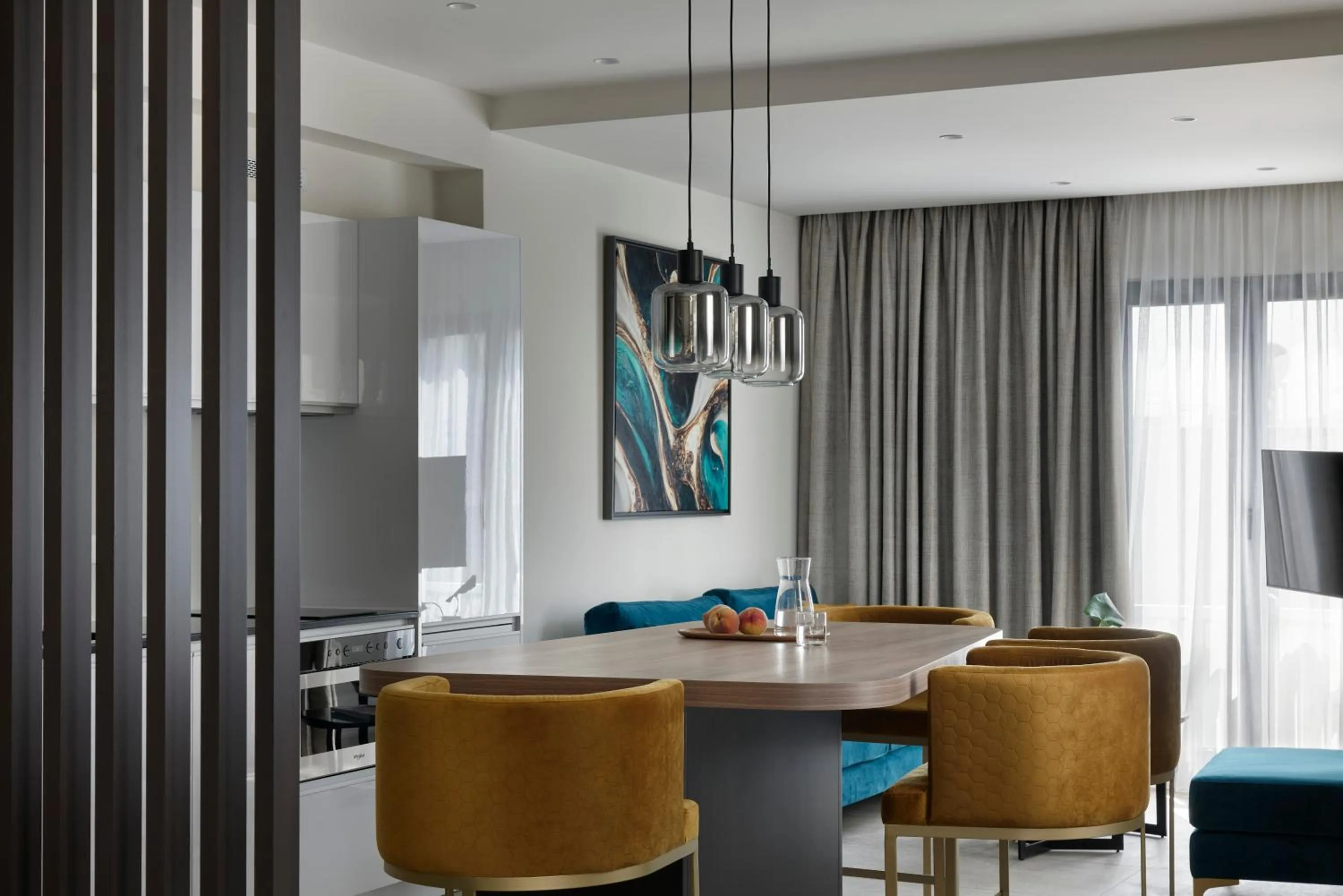 Dining area in Hestia - Kolokotroni 23