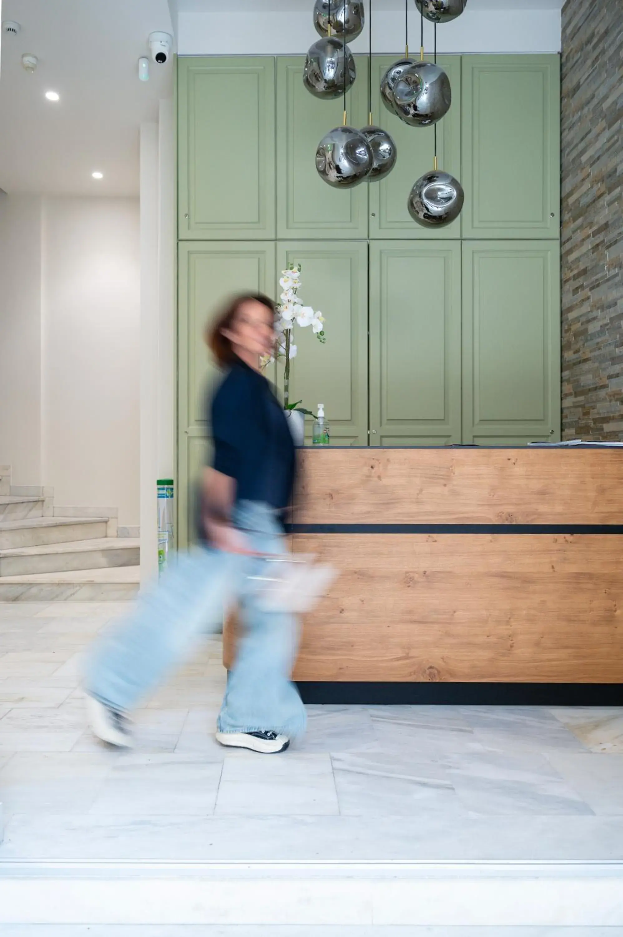 Facade/entrance in Hestia - Kolokotroni 23 Facade/entrance in Hestia - Kolokotroni 23