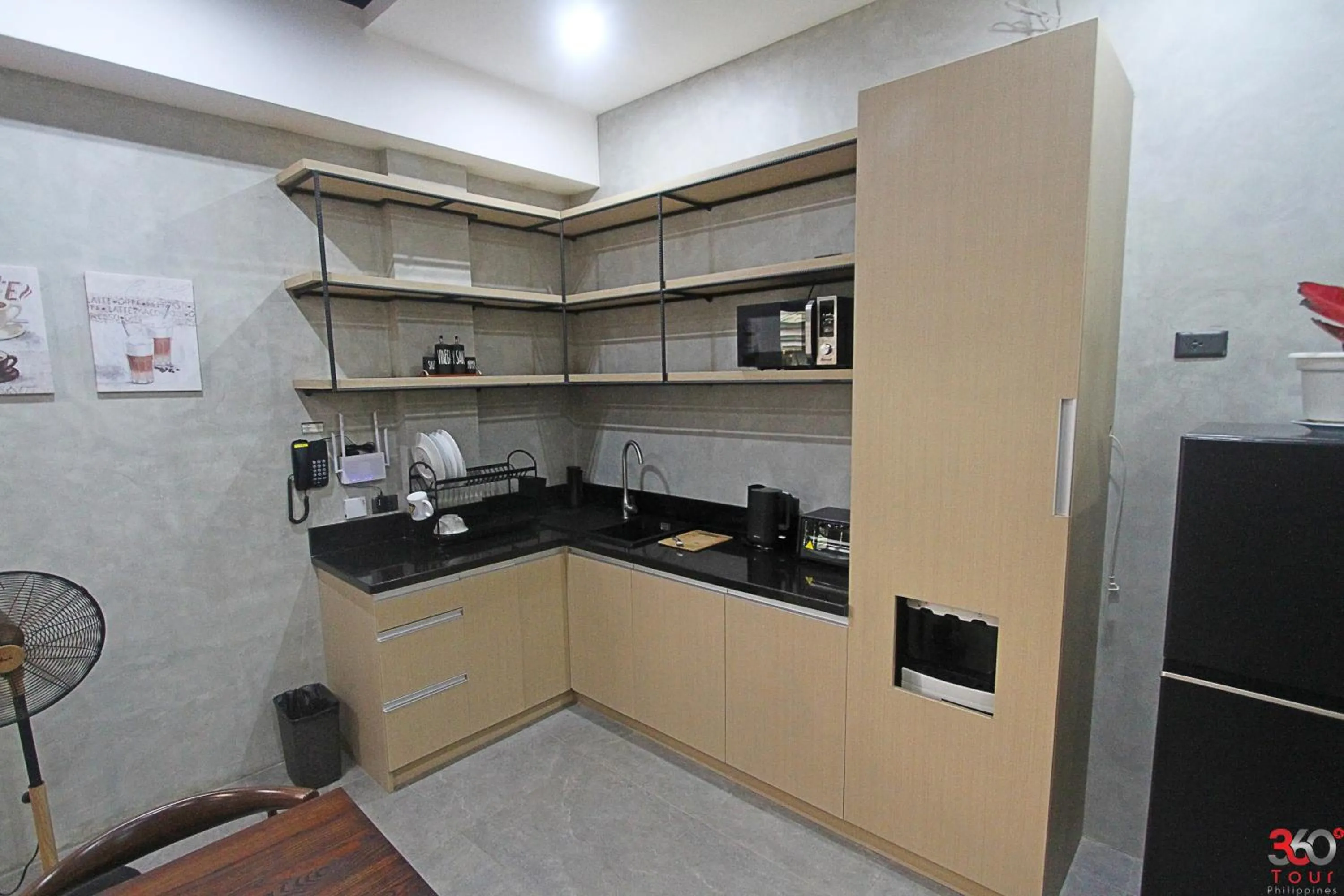 Kitchen or kitchenette in Kasa Boutique Hotel