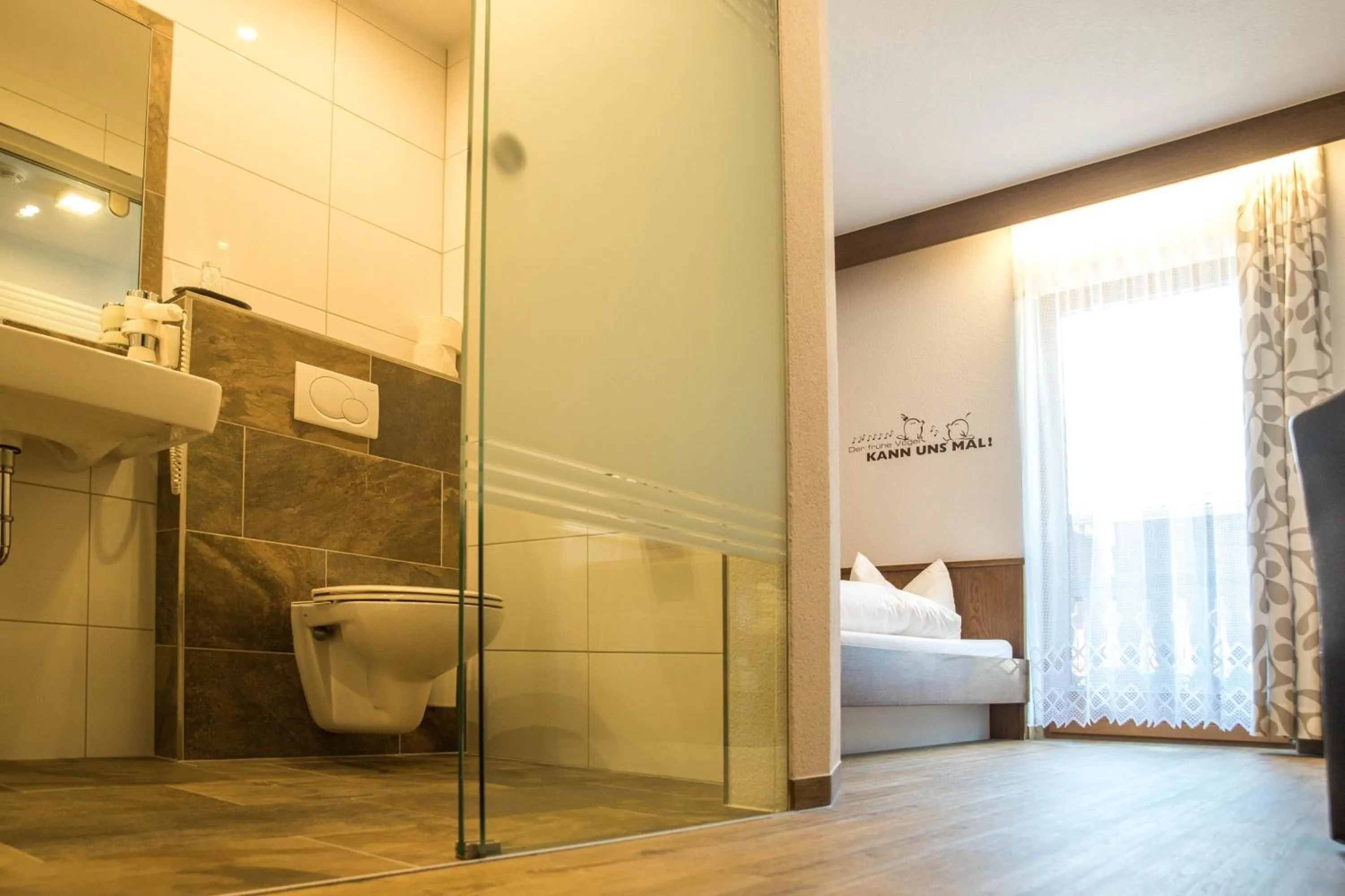 Decorative detail, Bed in Gasthof Pension Traube