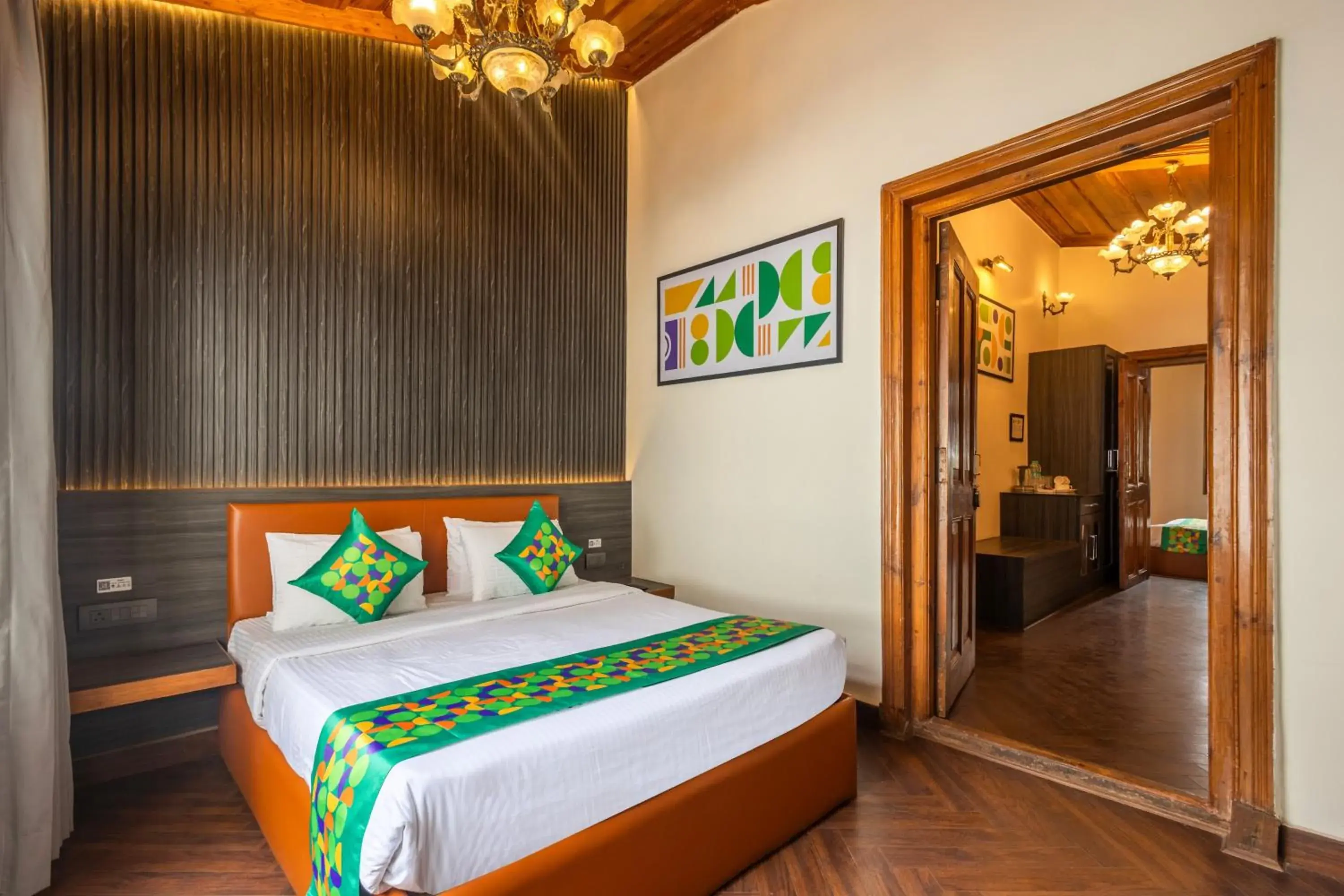 Bedroom, Bed in Treebo Premium Torrentium - A Heritage Hotel Bedroom, Bed in Treebo Premium Torrentium - A Heritage Hotel