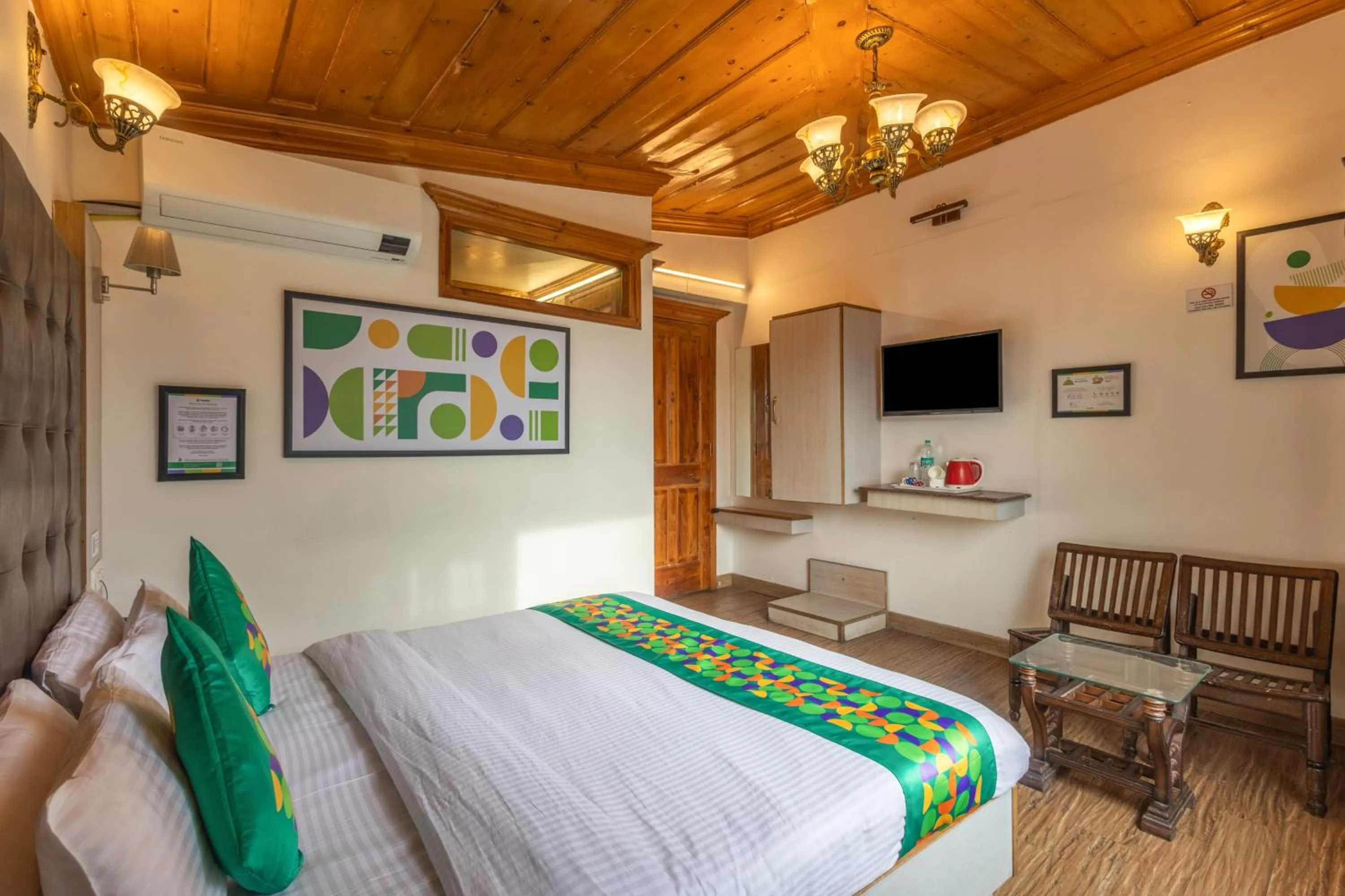 Bedroom, Bed in Treebo Premium Torrentium - A Heritage Hotel