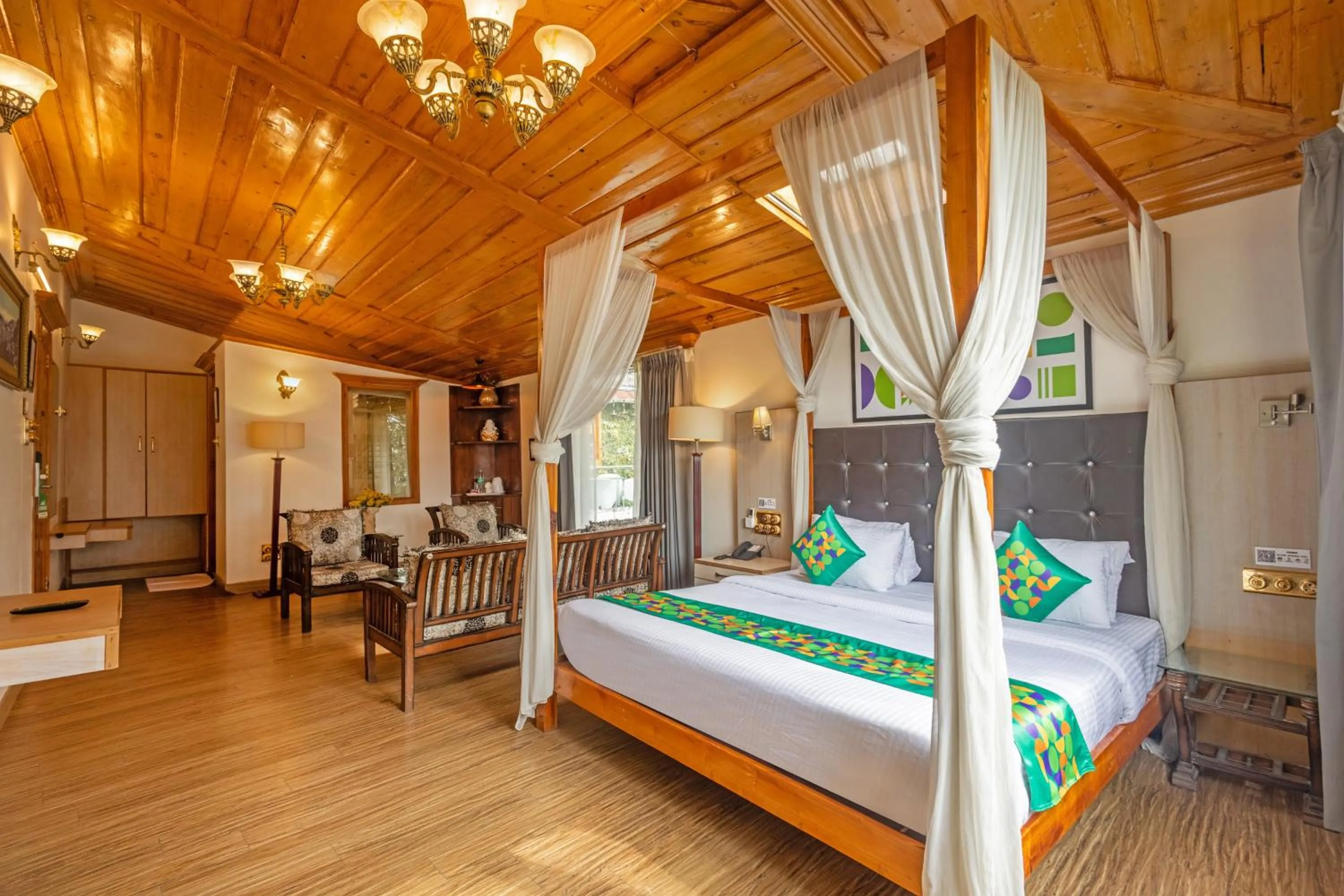 Bedroom, Bed in Treebo Premium Torrentium - A Heritage Hotel