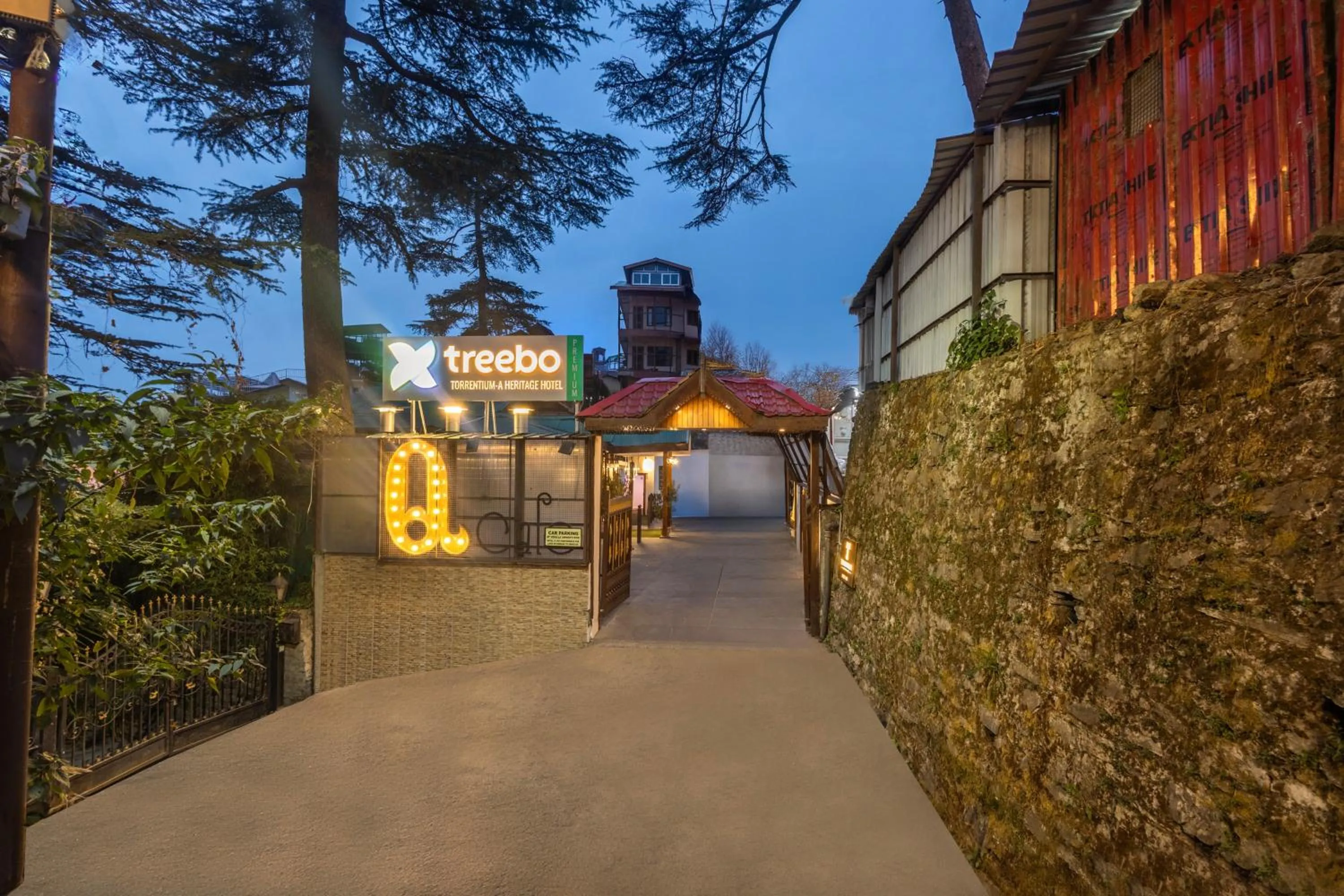 Facade/entrance in Treebo Premium Torrentium - A Heritage Hotel
