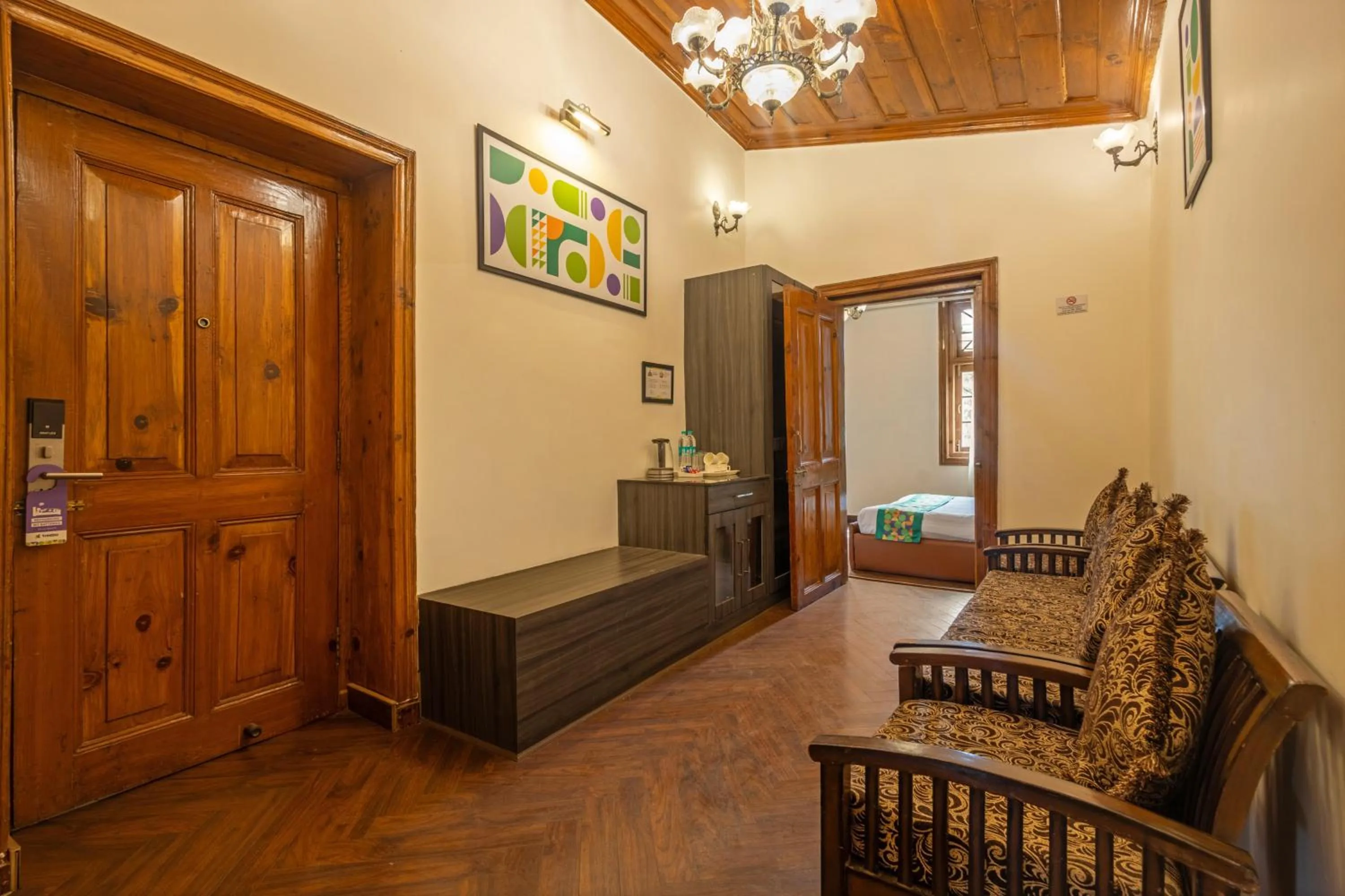 Seating area in Treebo Premium Torrentium - A Heritage Hotel