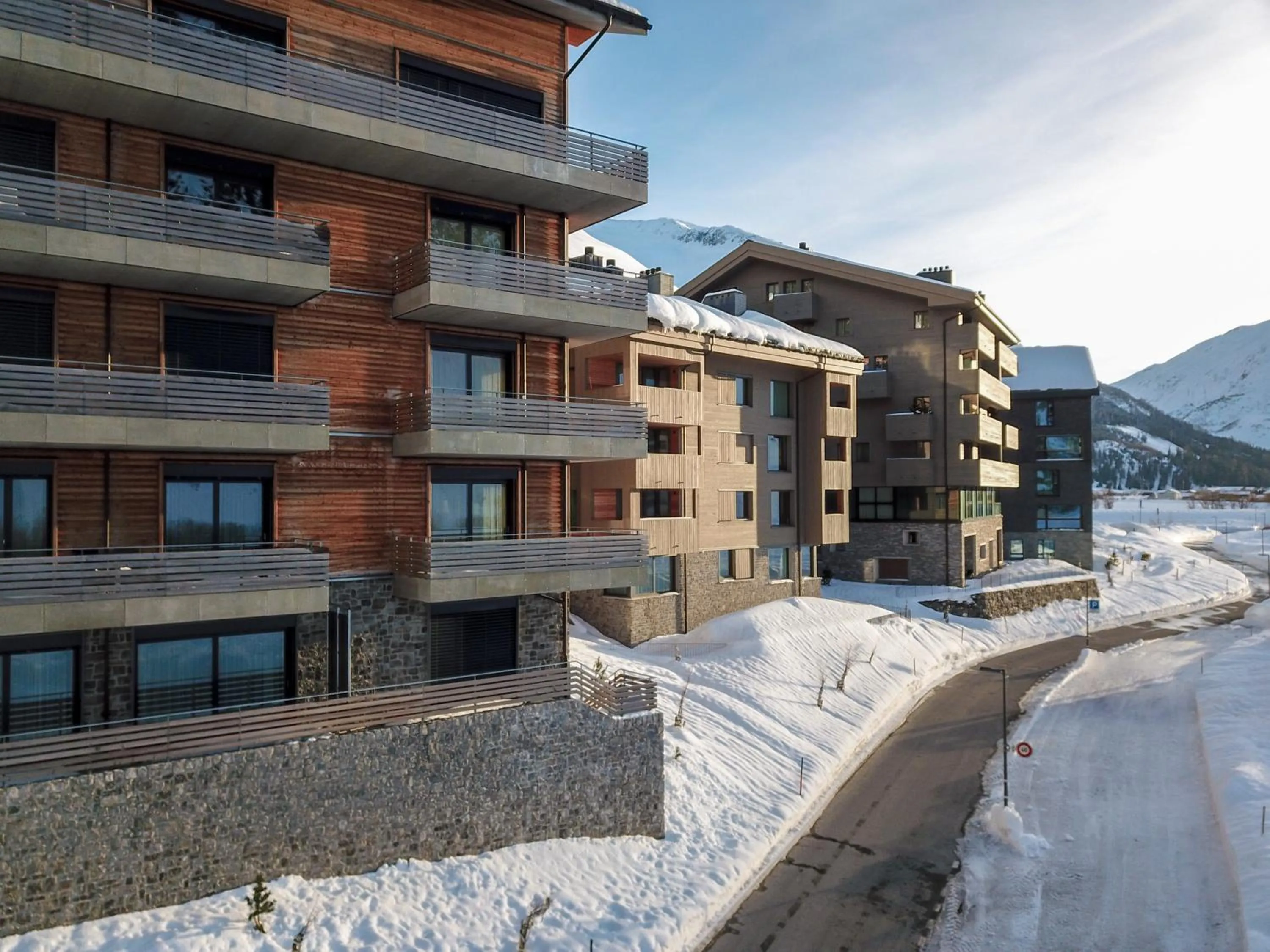 Facade/entrance in Andermatt Alpine Apartments