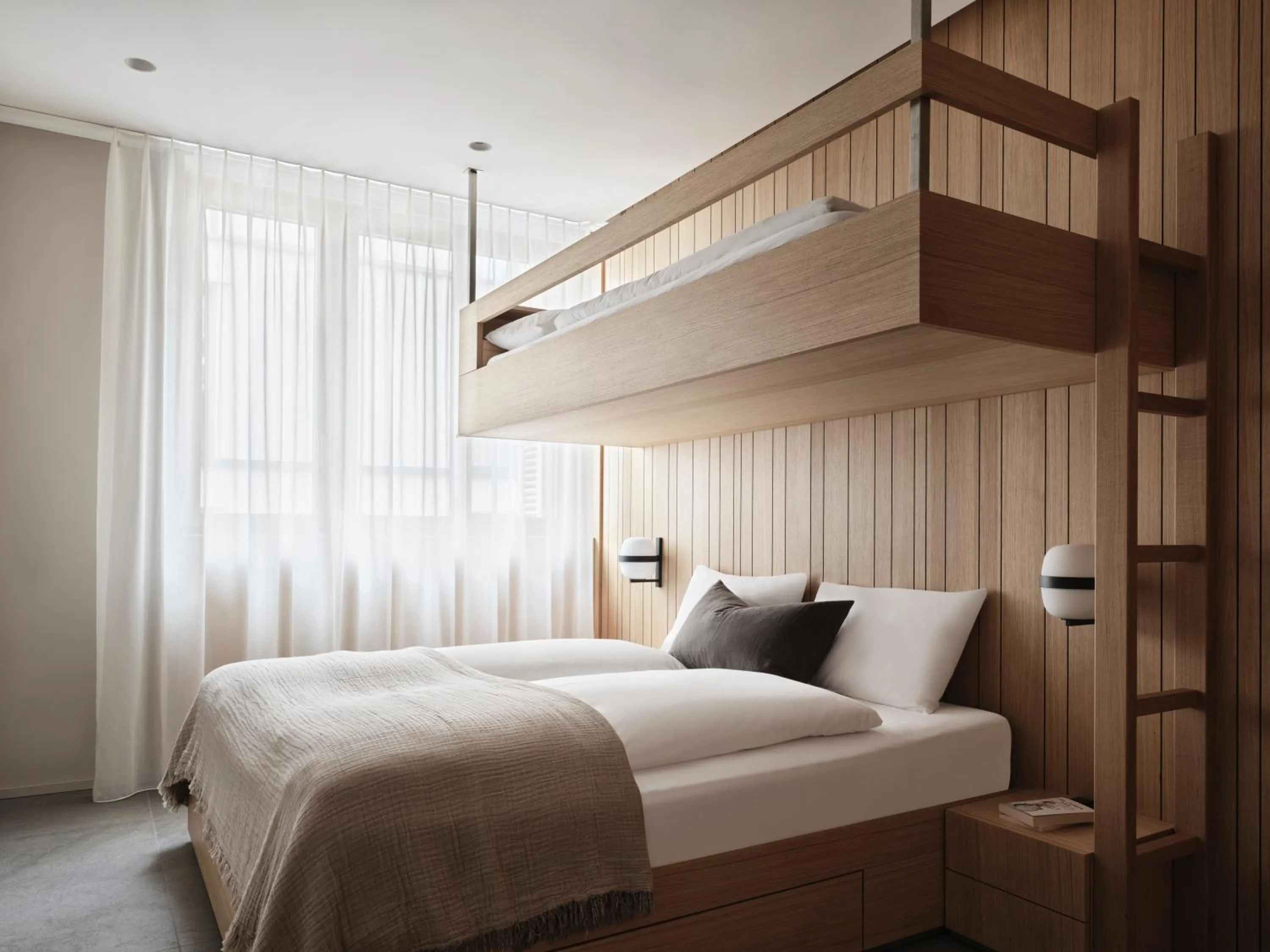 Bed in Andermatt Alpine Apartments