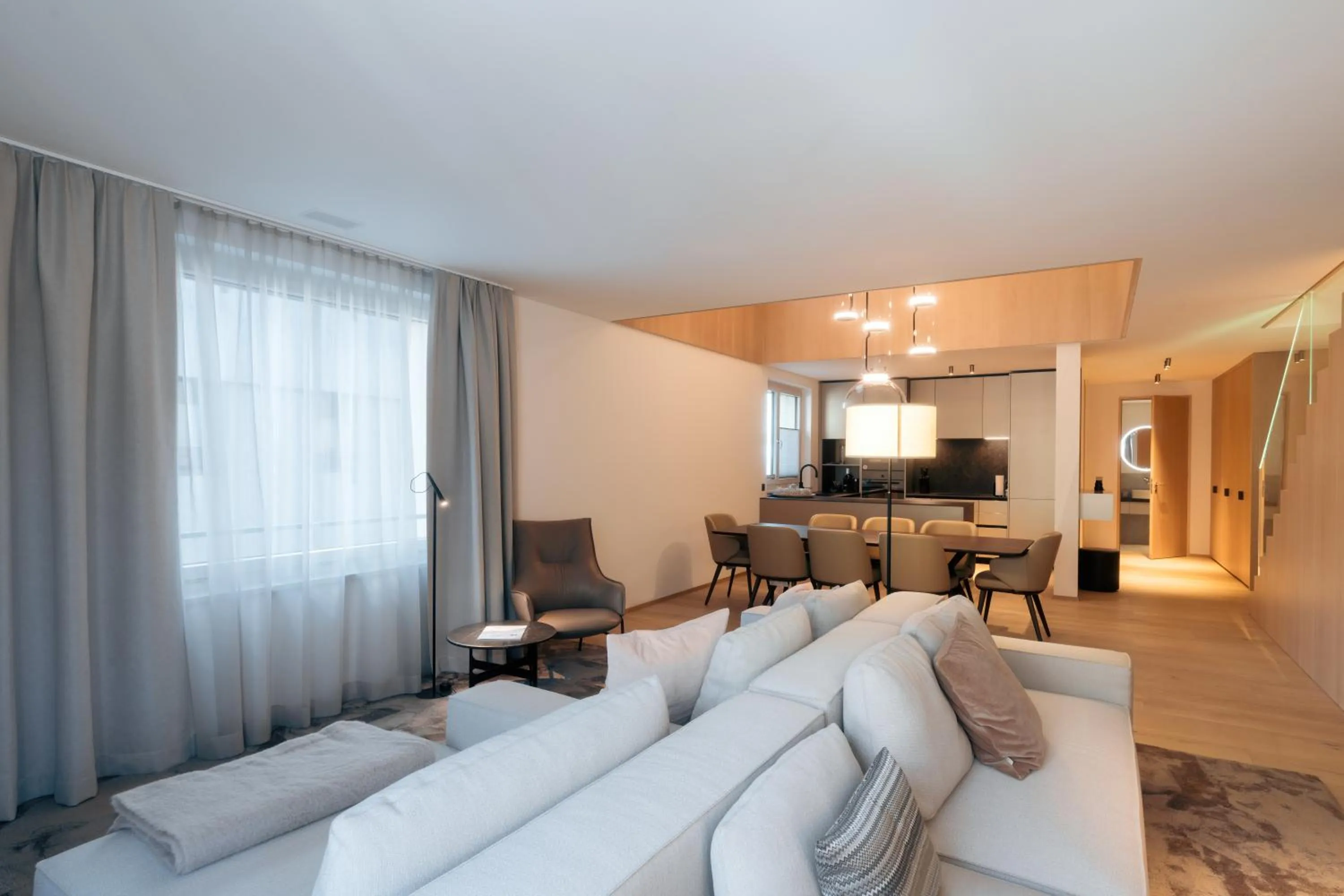 Kitchen or kitchenette in Andermatt Alpine Apartments