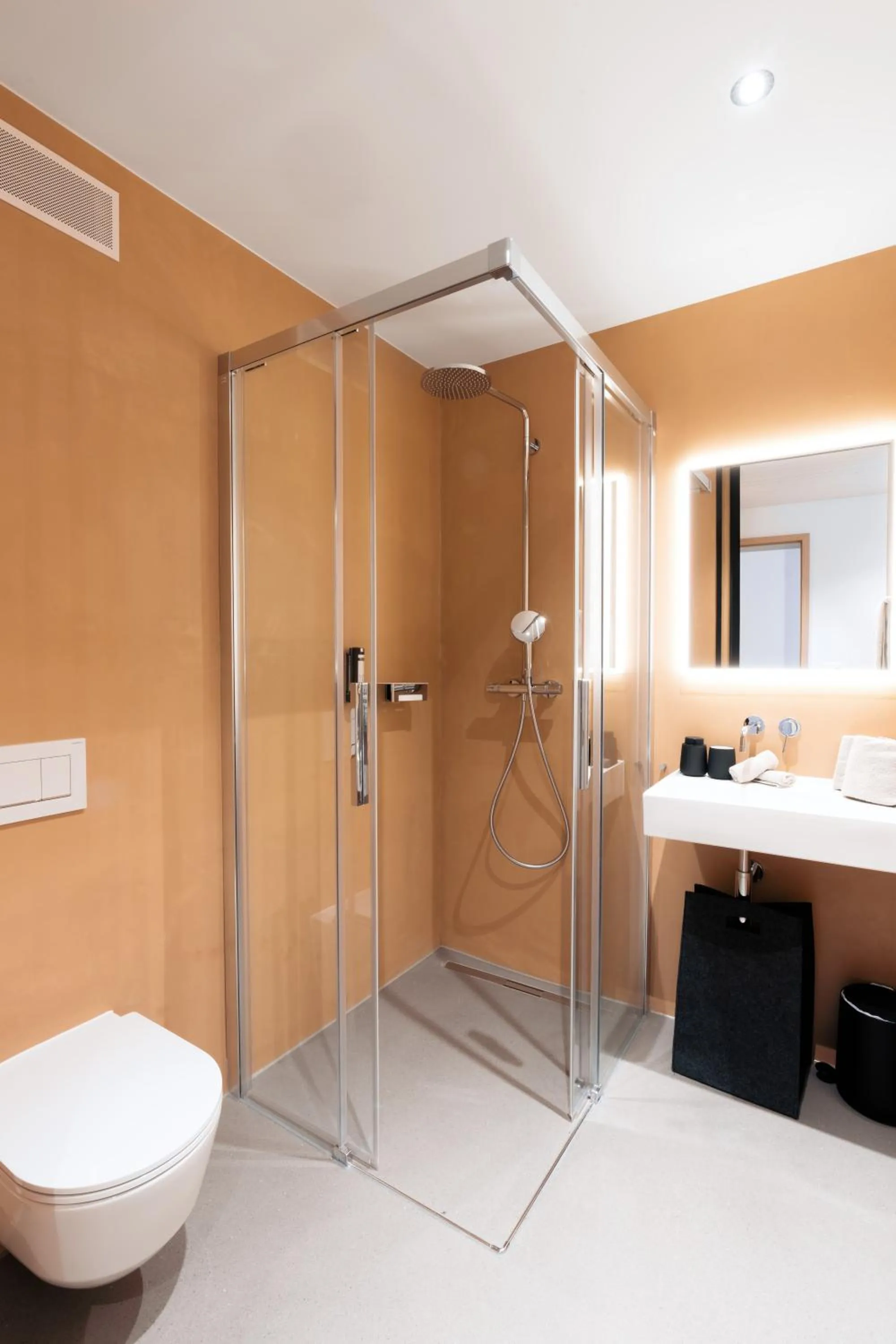 Shower in Andermatt Alpine Apartments