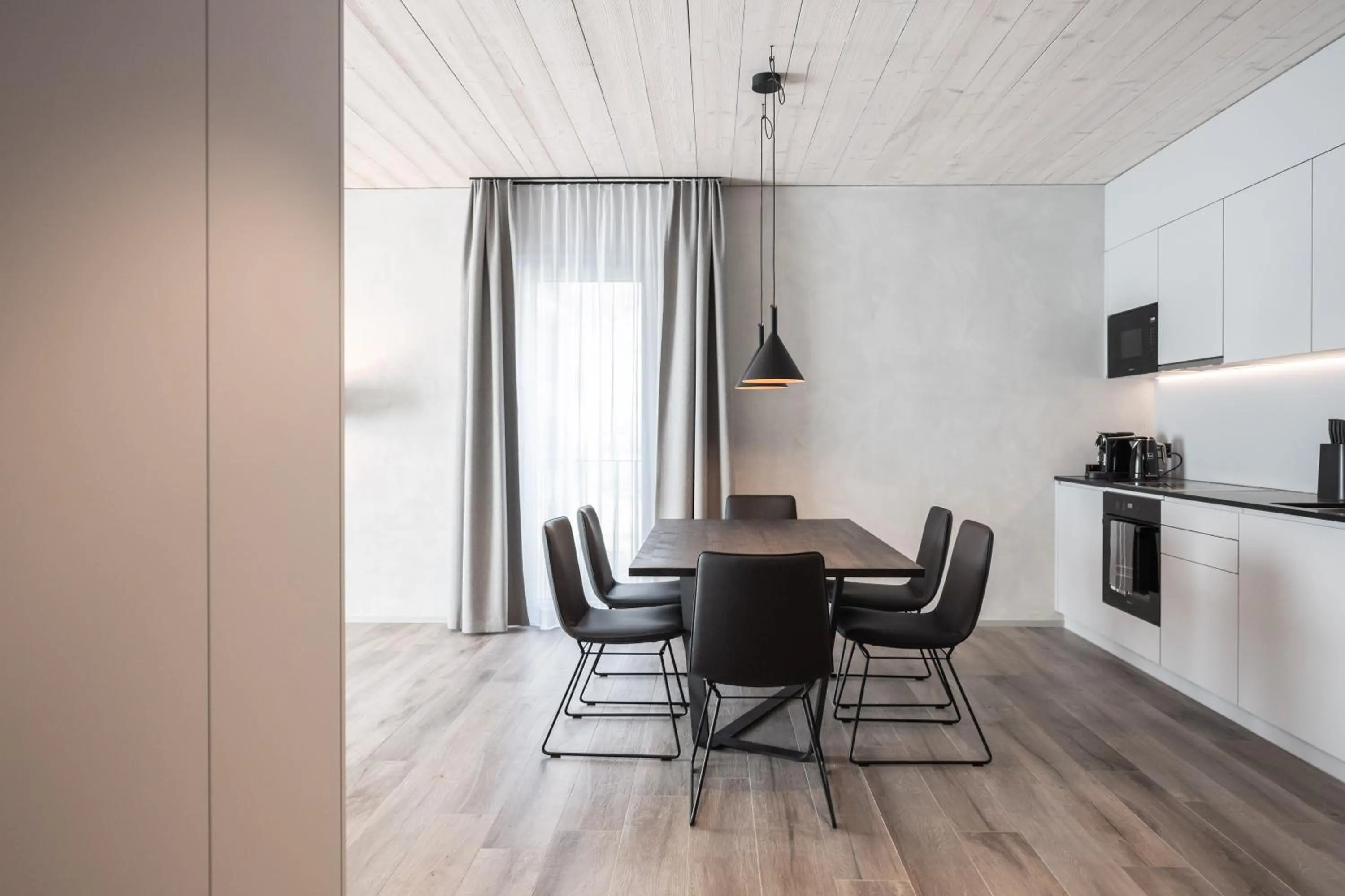 Dining area in Andermatt Alpine Apartments