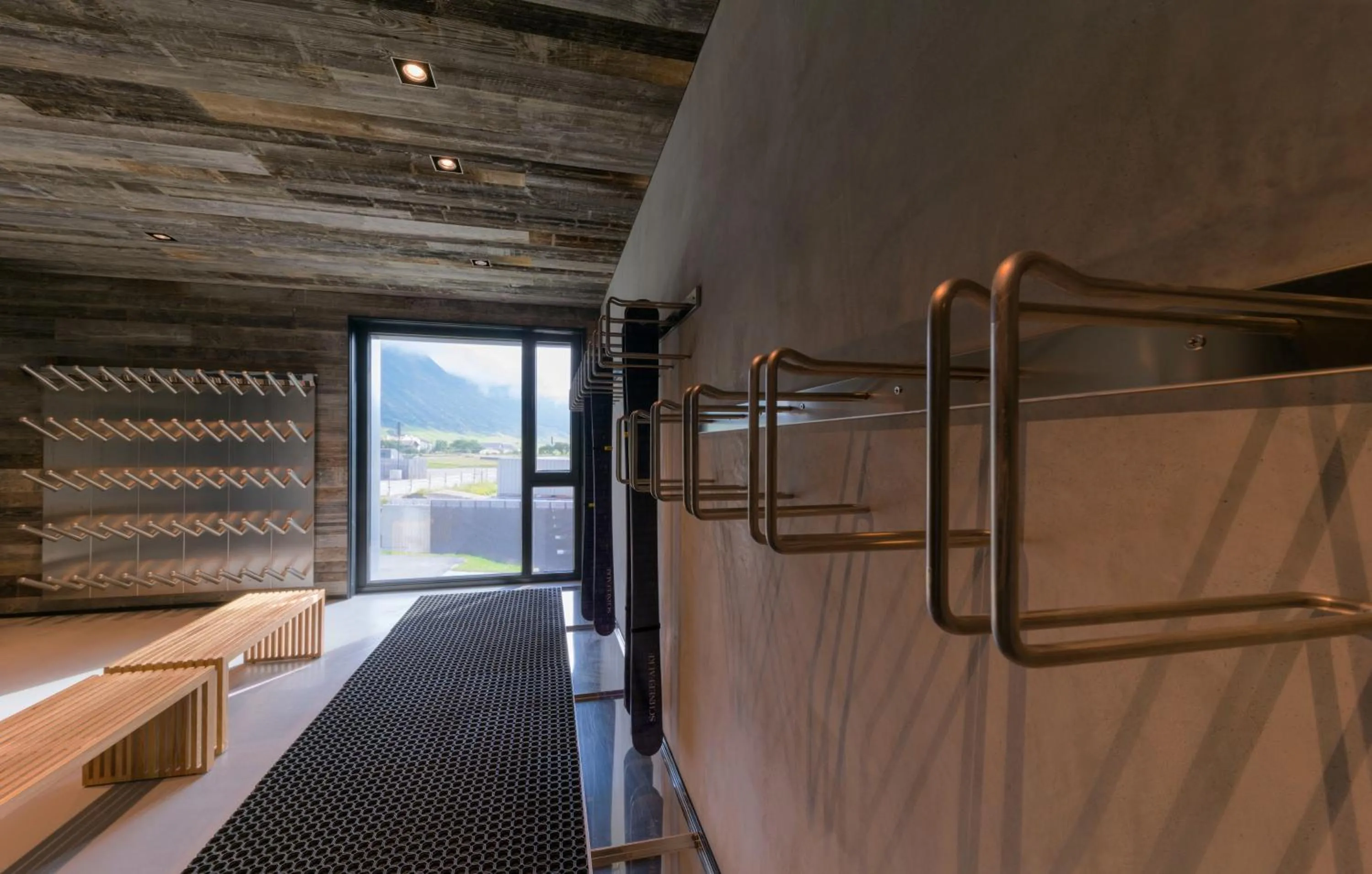 Decorative detail, Bed in Andermatt Alpine Apartments