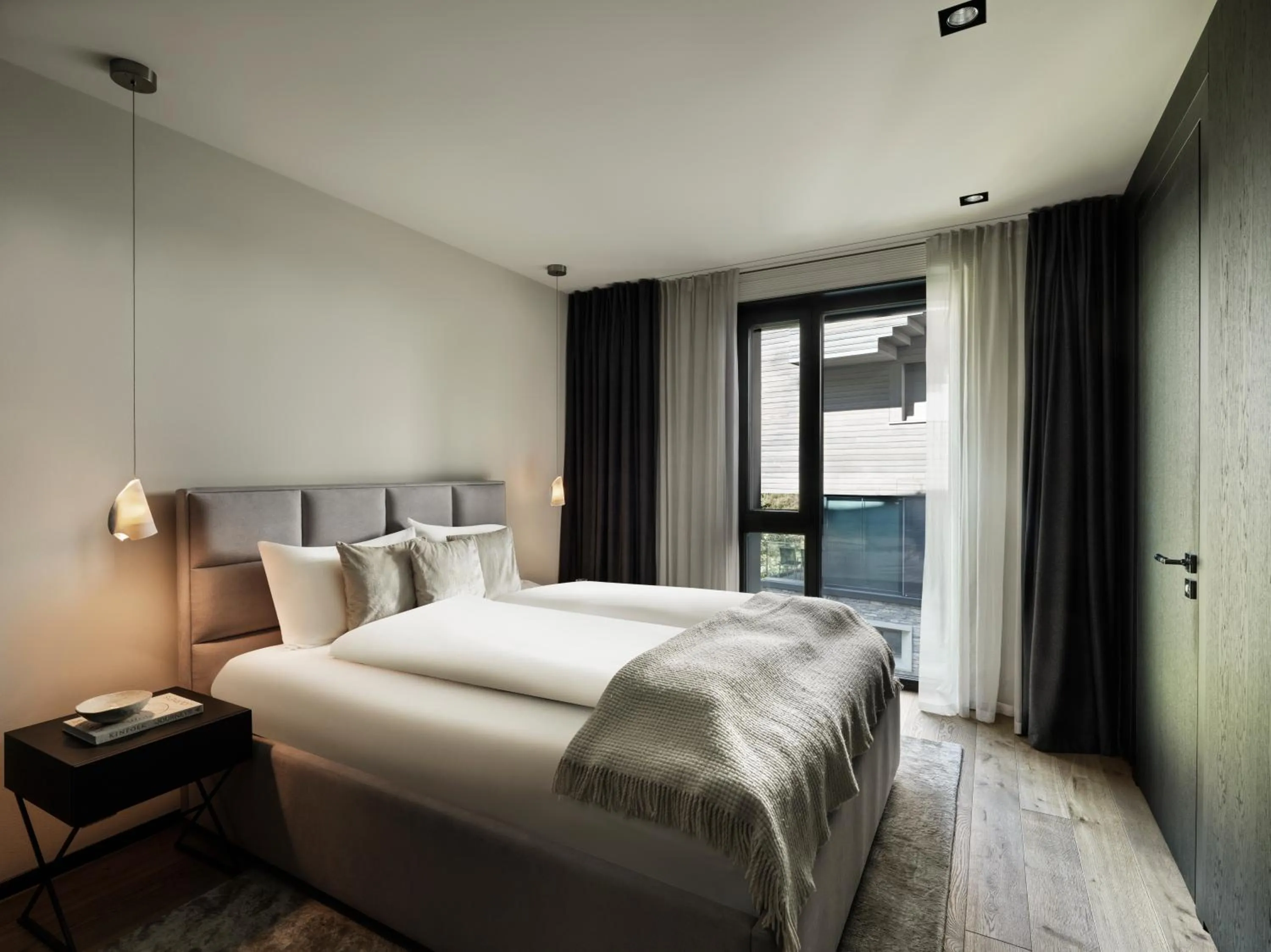 Bed in Andermatt Alpine Apartments