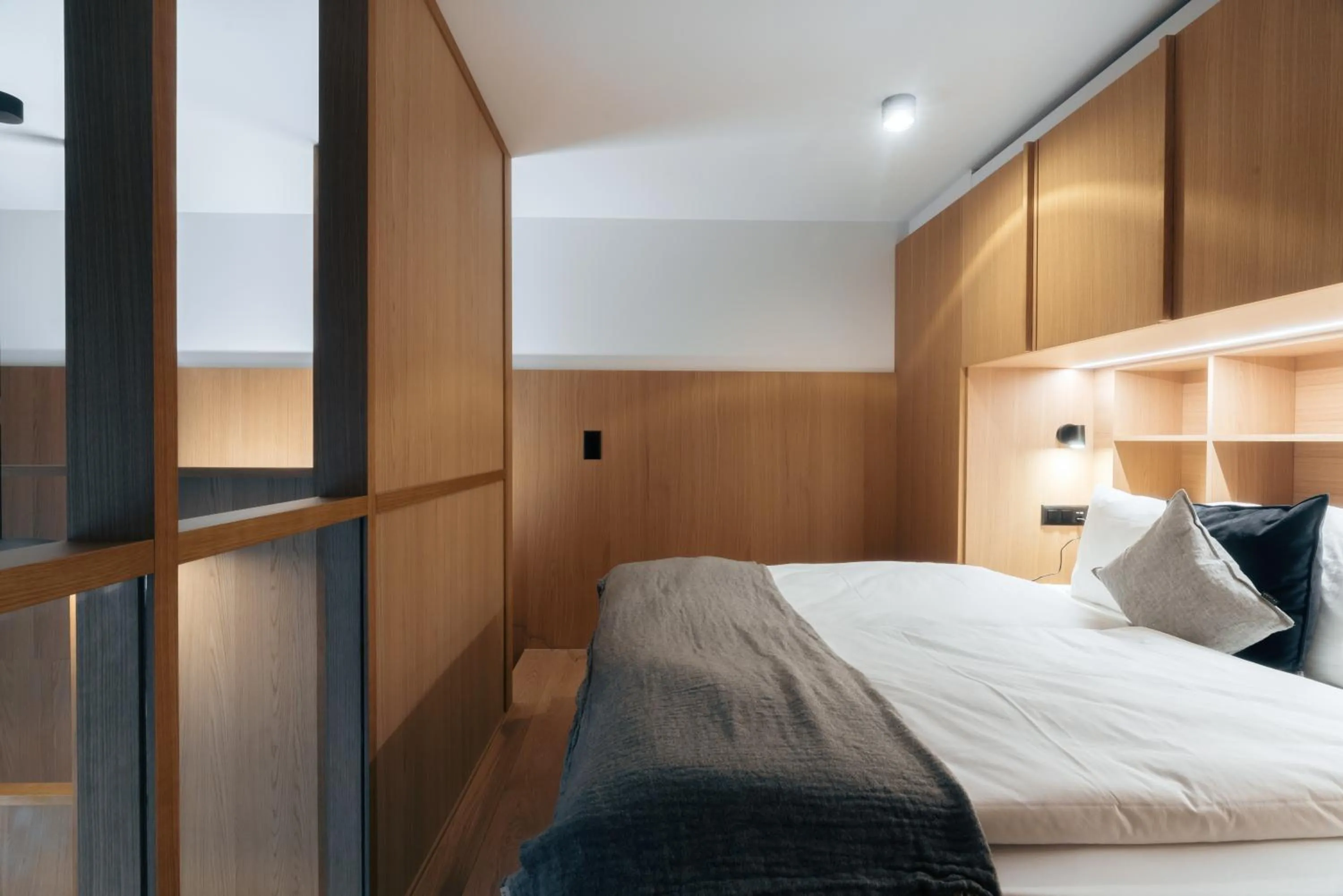 Bed in Andermatt Alpine Apartments