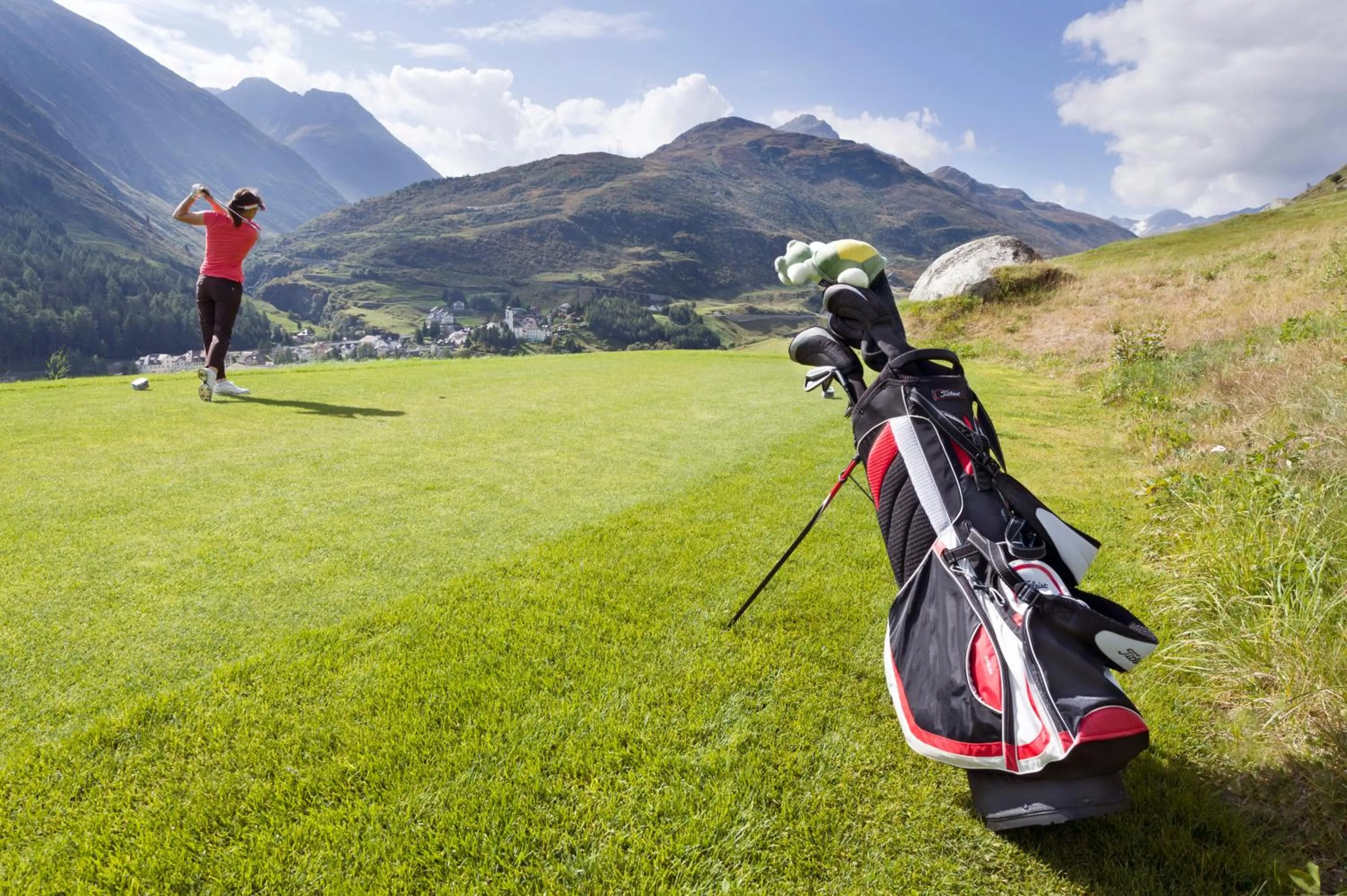 Golfcourse in Andermatt Alpine Apartments
