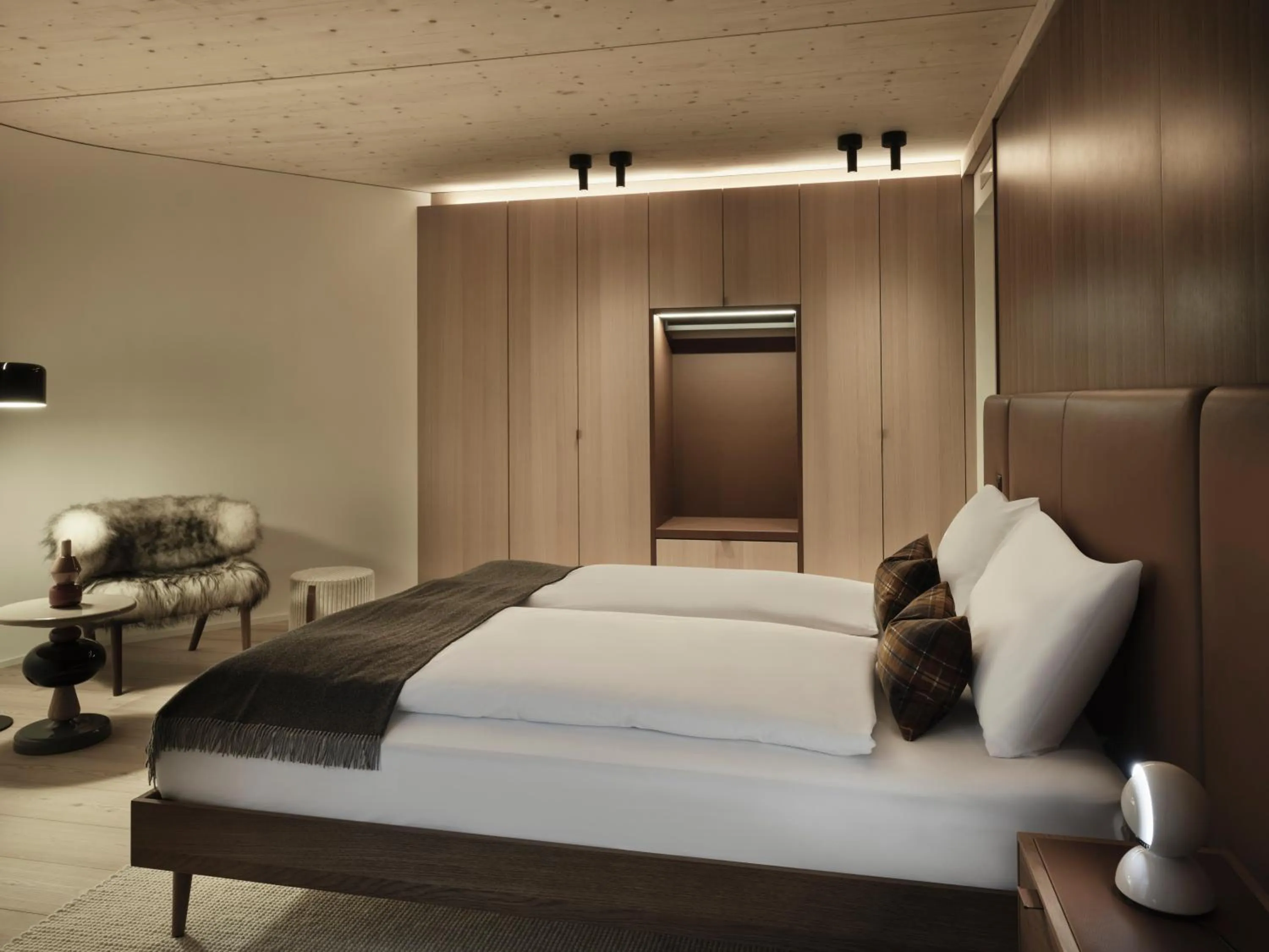 Bed in Andermatt Alpine Apartments