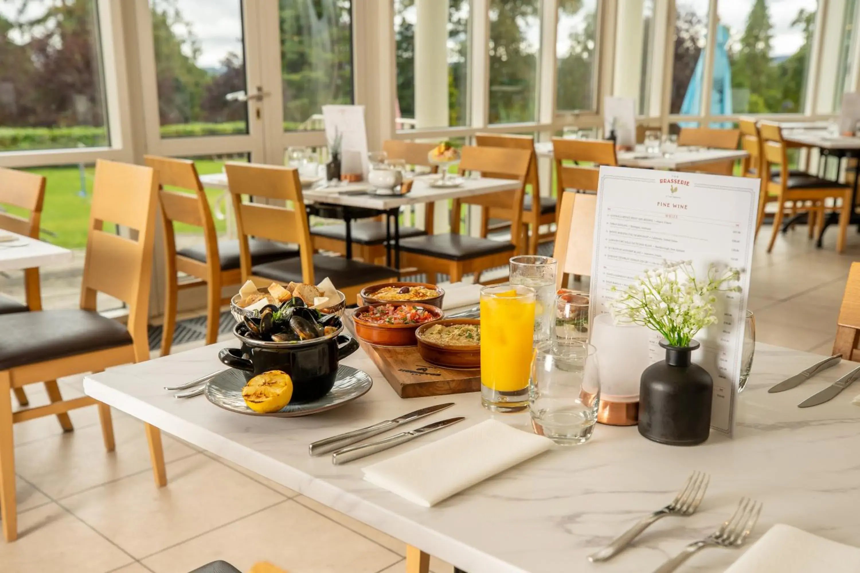 Food and drinks in Crieff Hydro Food and drinks in Crieff Hydro