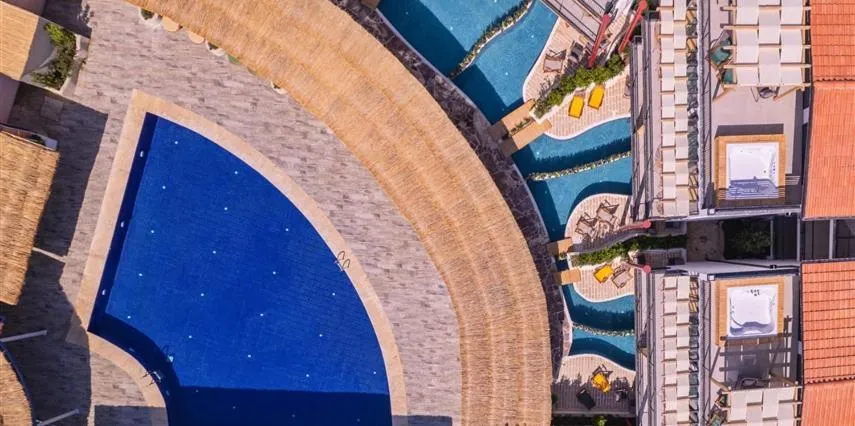 Bird's eye view in Asfiya Loft Apartments