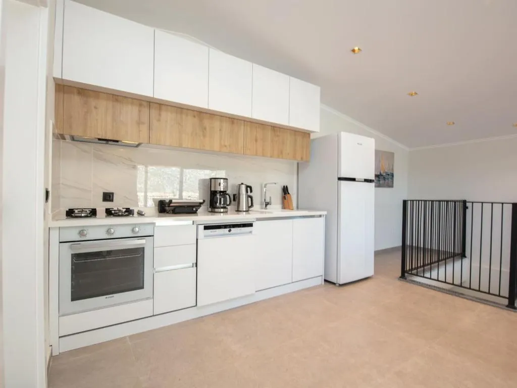 Kitchen or kitchenette in Asfiya Loft Apartments