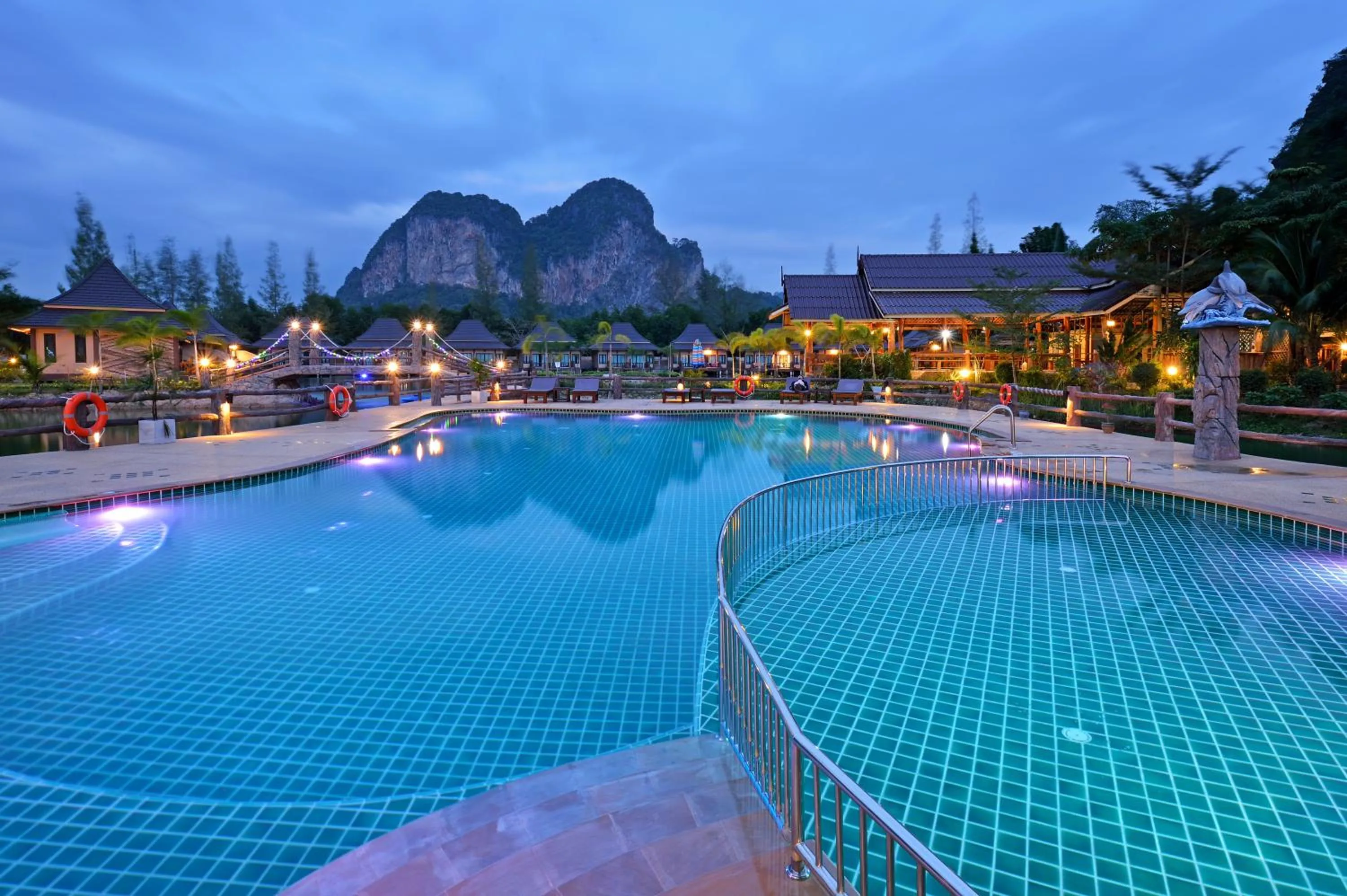 Pool view in Poonsiri Resort Aonang-SHA Extra Plus