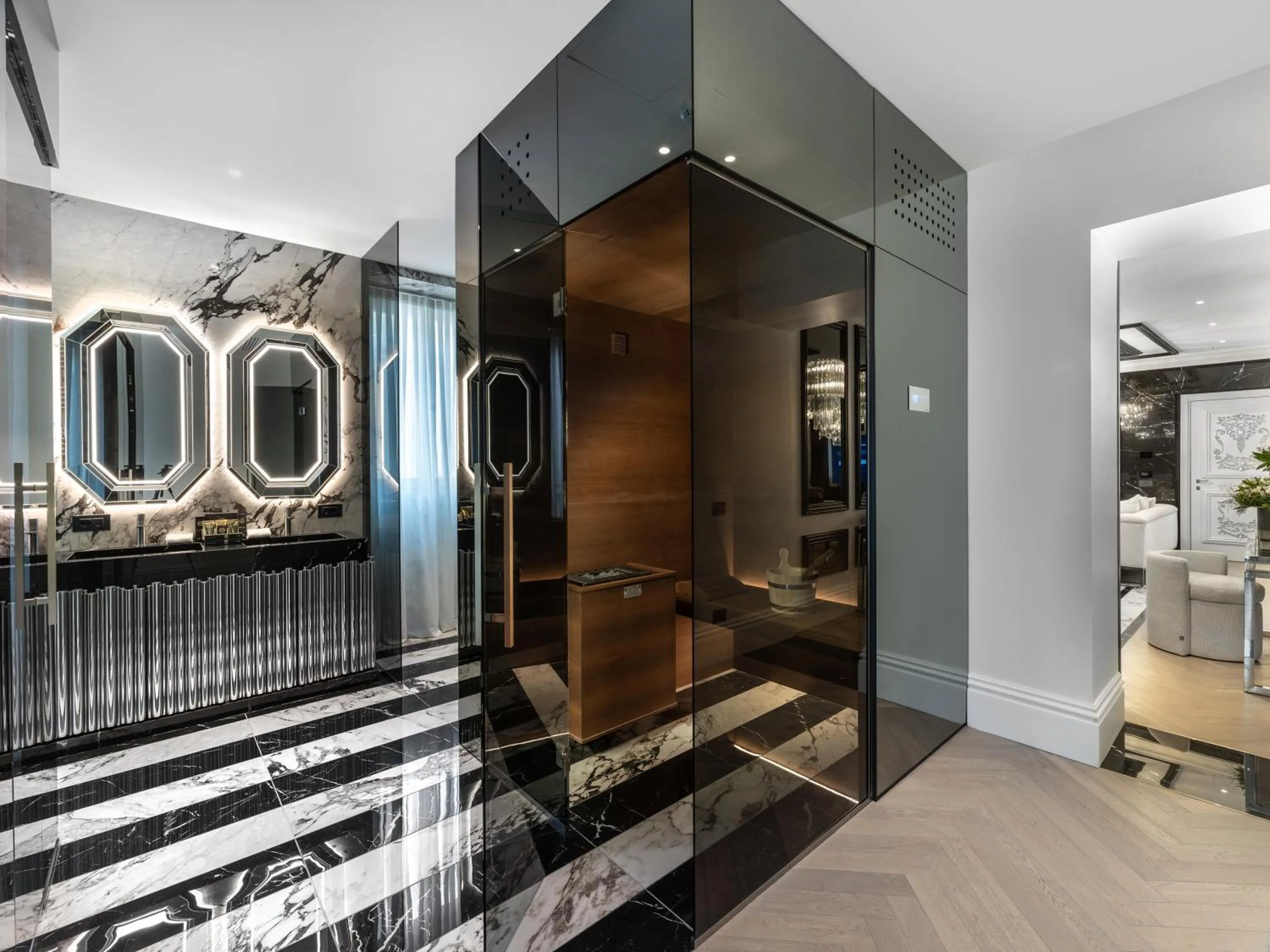 Sauna in The Plein Hotel - Small Luxury Hotels of the World