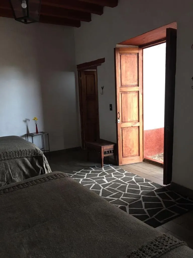 Bed in Hotel Boutique Posada La Basilica