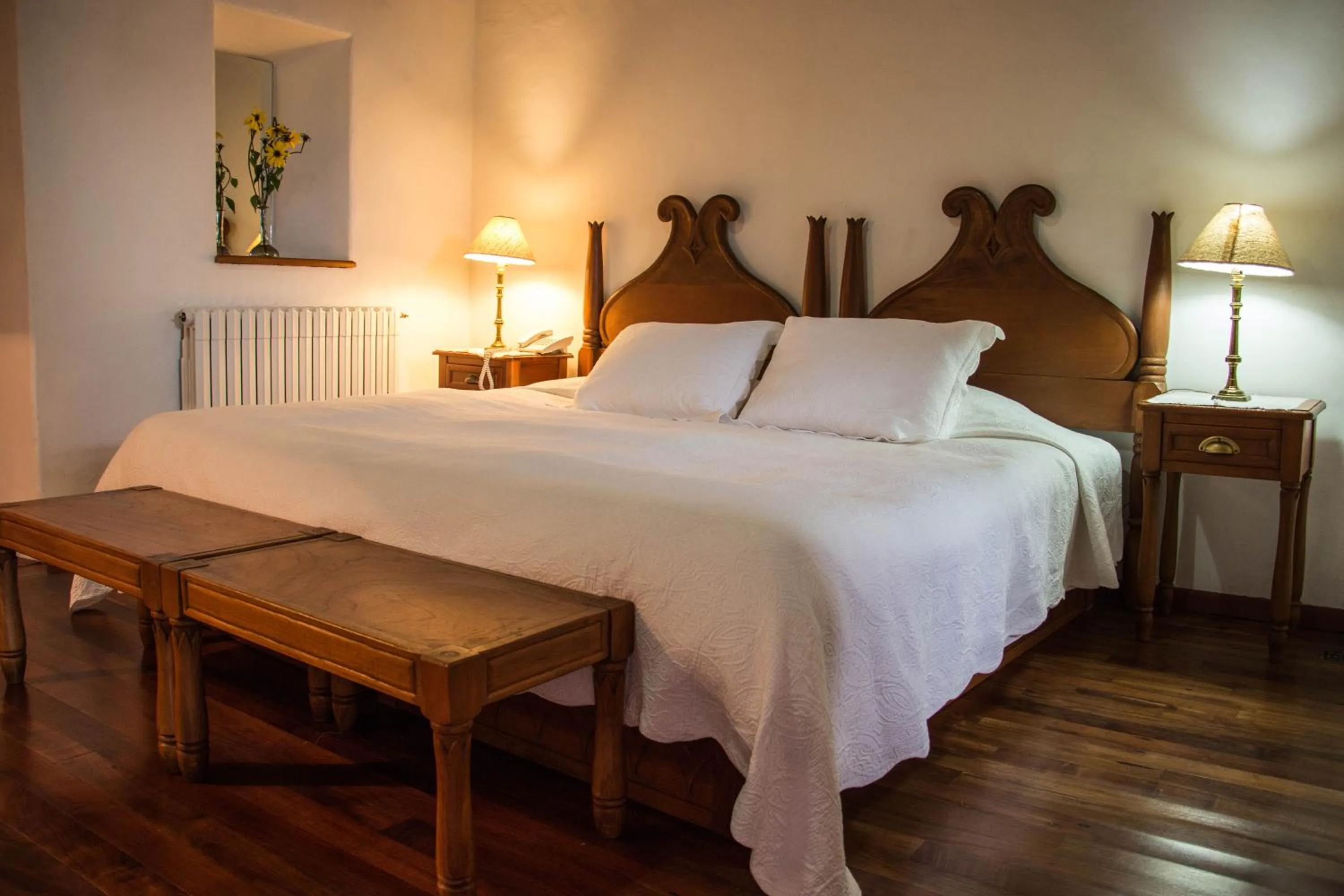 Bed in Hotel Boutique Posada La Basilica