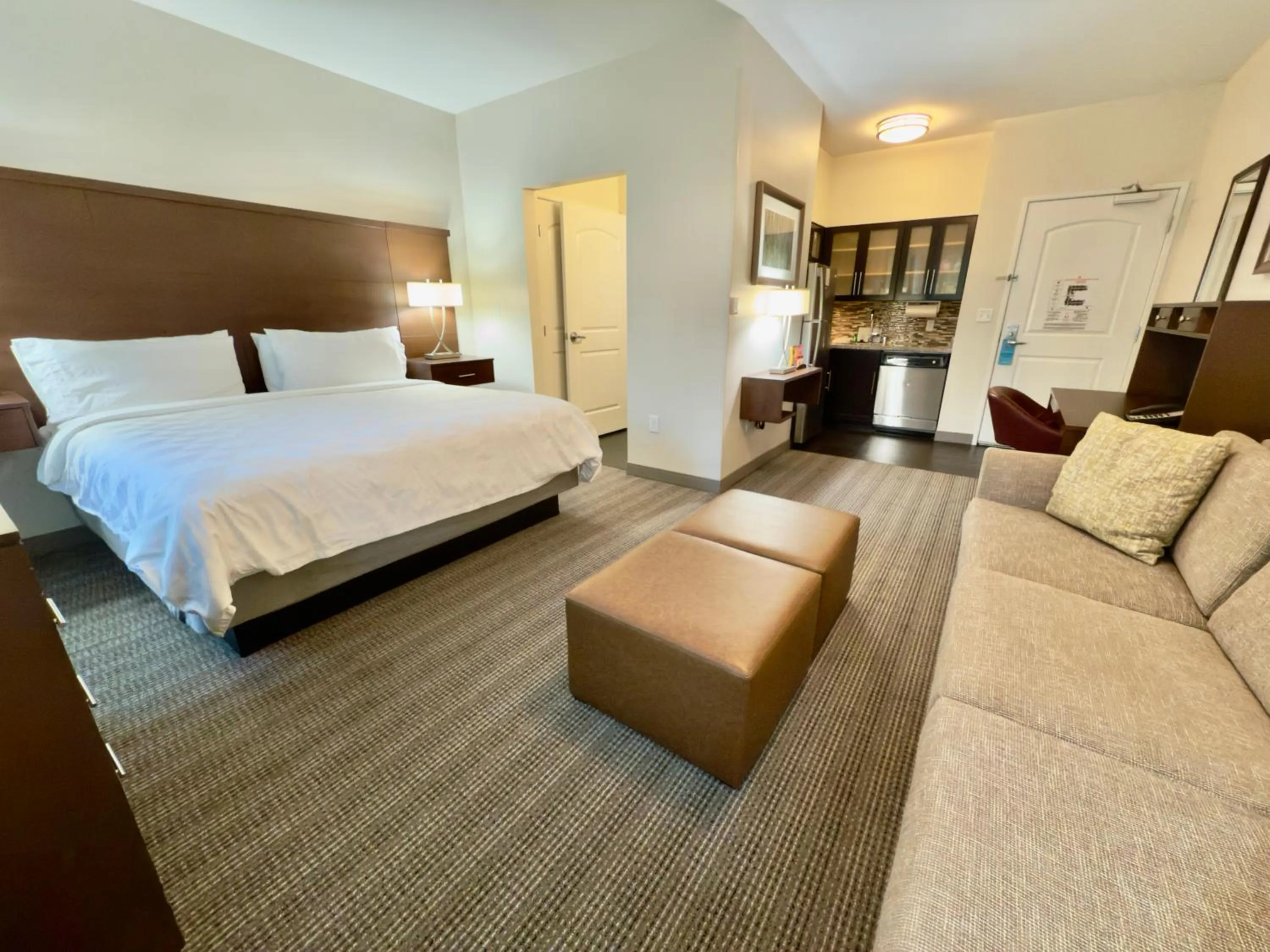 Photo of the whole room, Bed in Staybridge Suites Carlsbad/San Diego by IHG