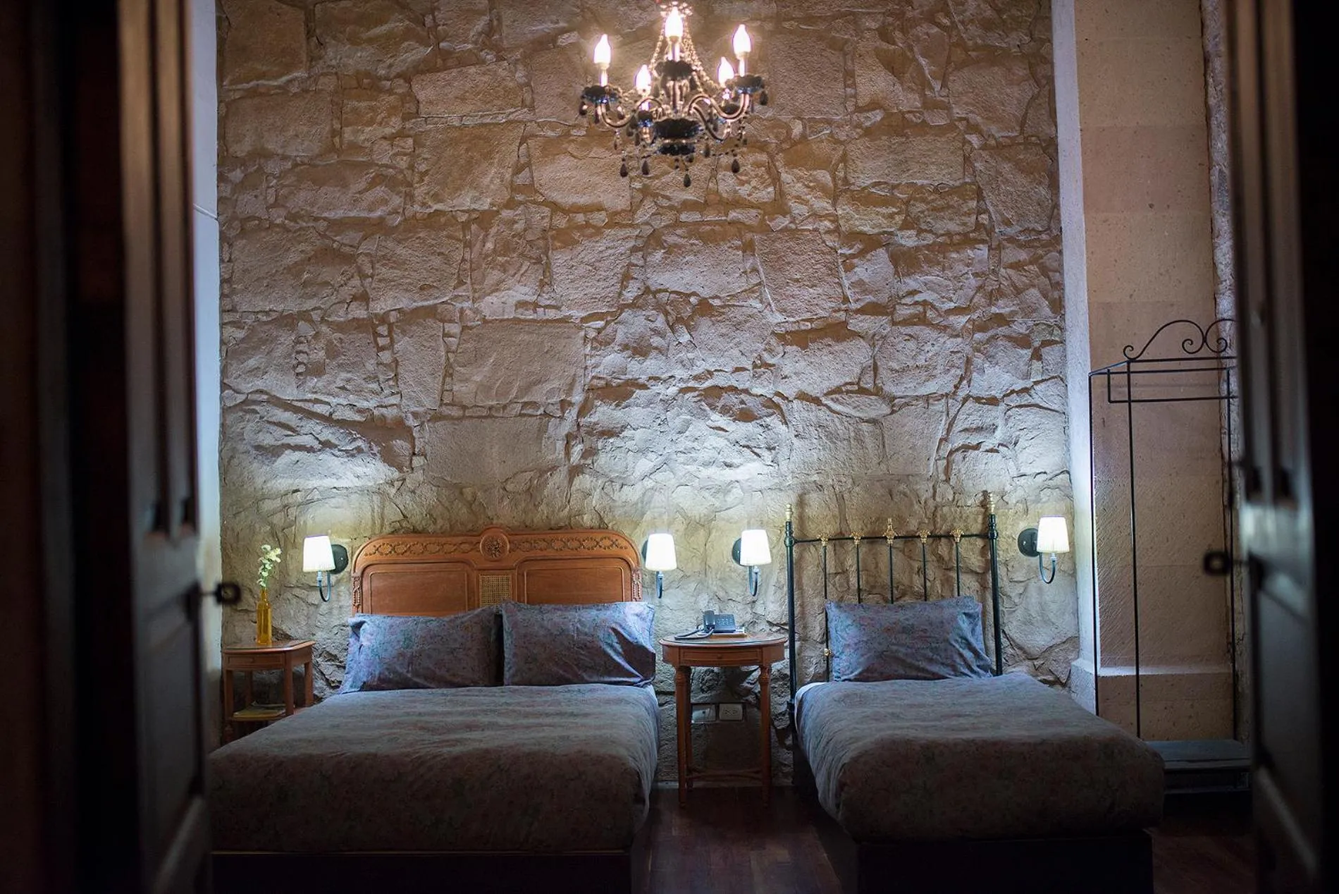 Bed in Hotel Gertrudis