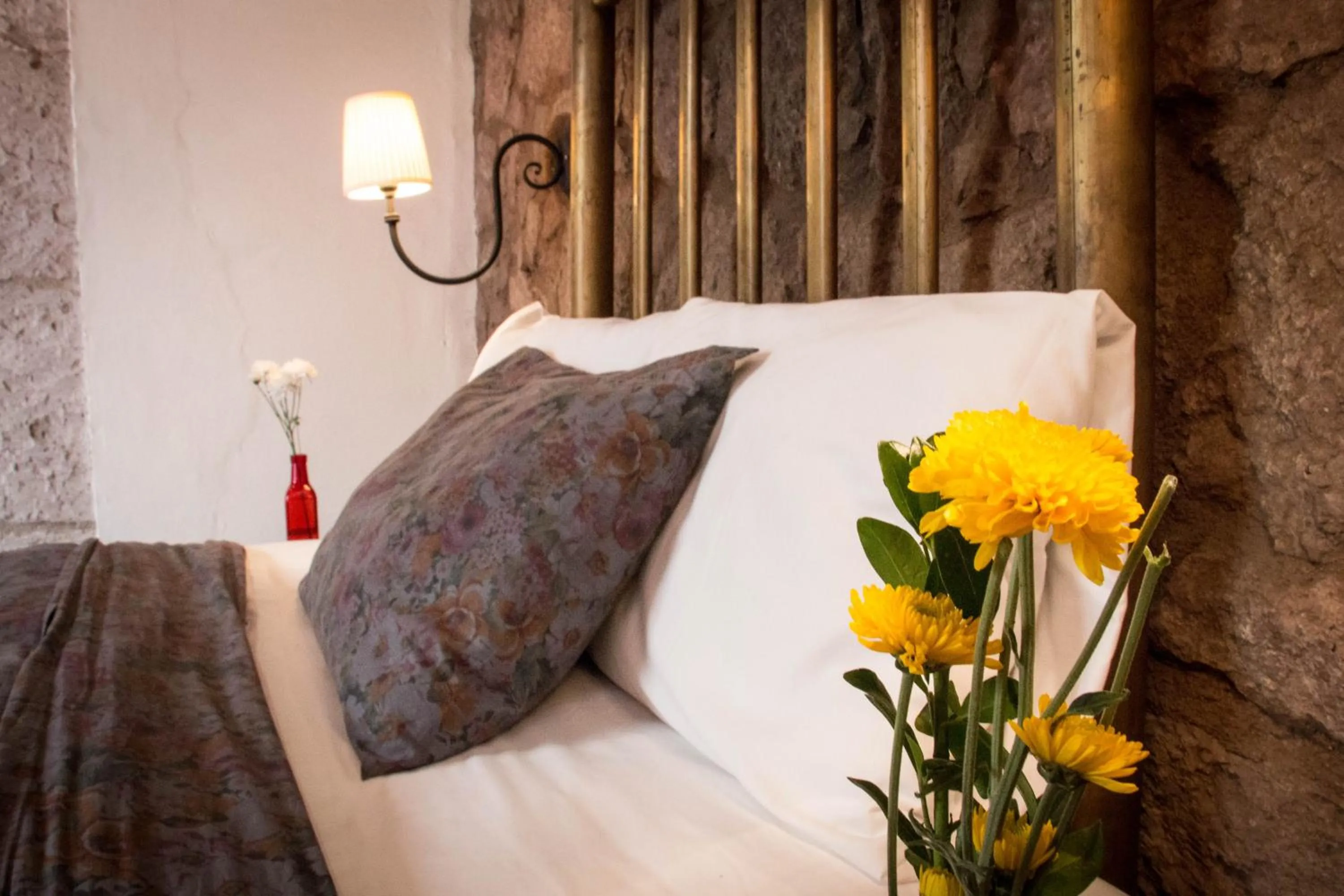 Bed in Hotel Gertrudis