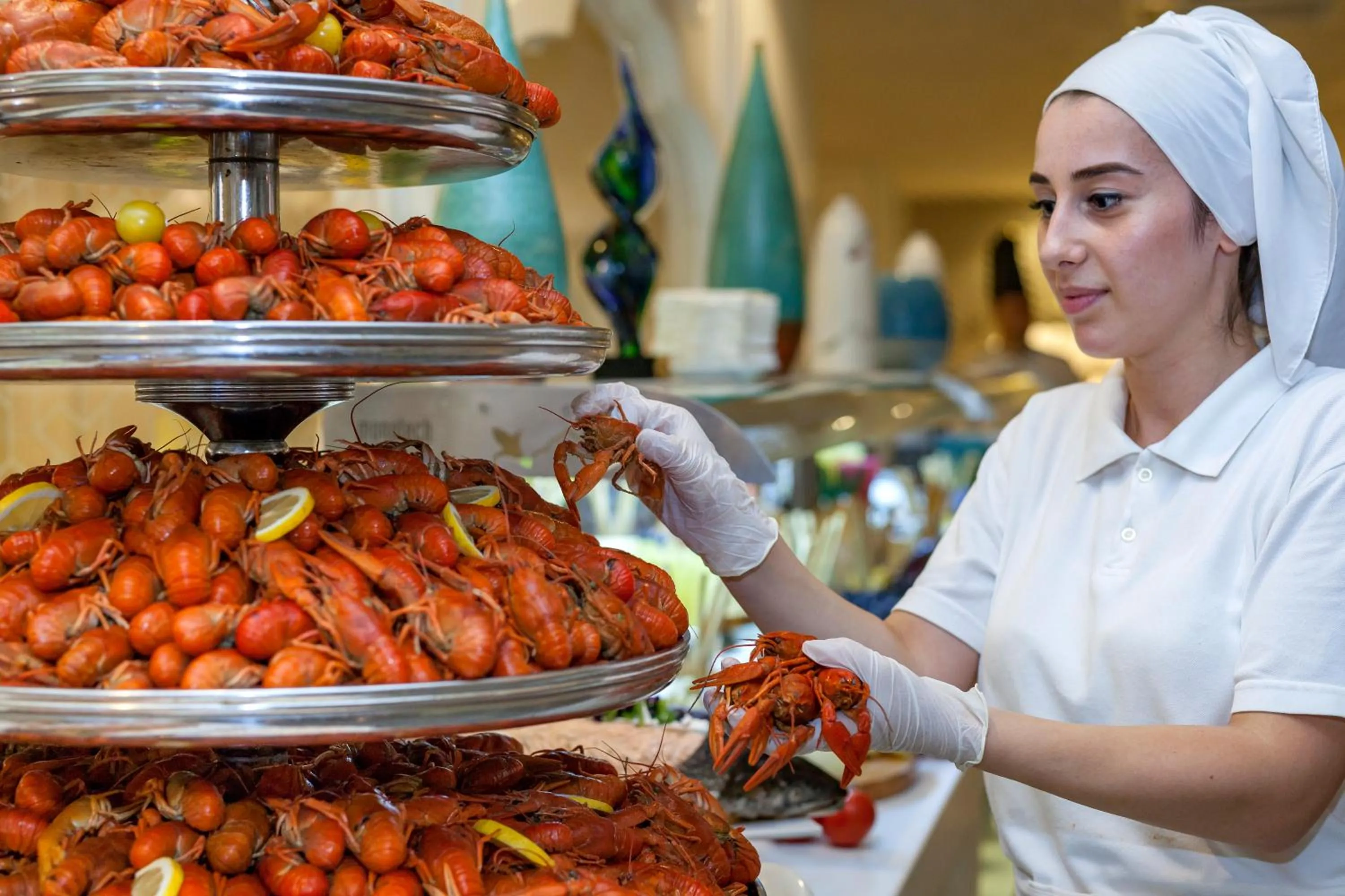 Food in Royal Taj Mahal Hotel