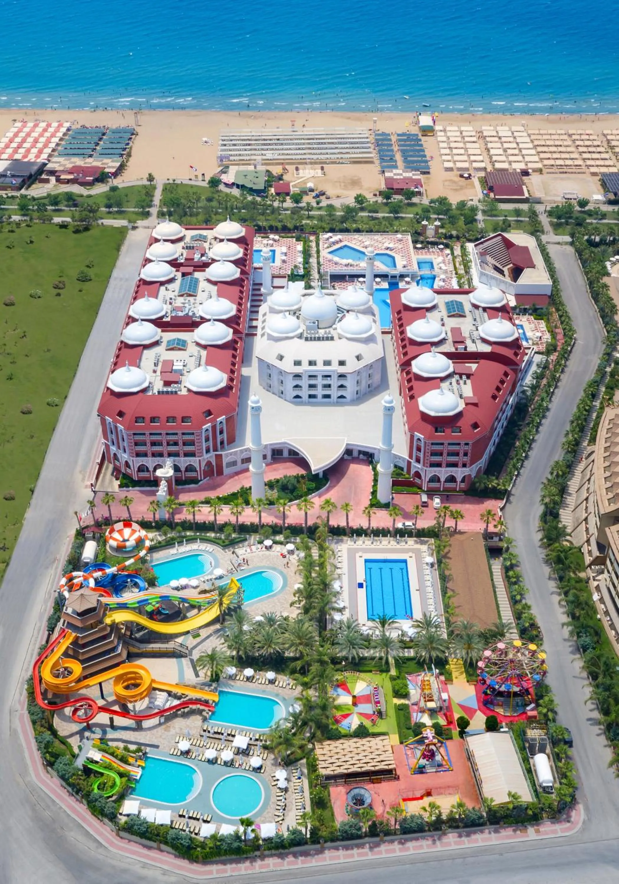 Location in Royal Taj Mahal Hotel