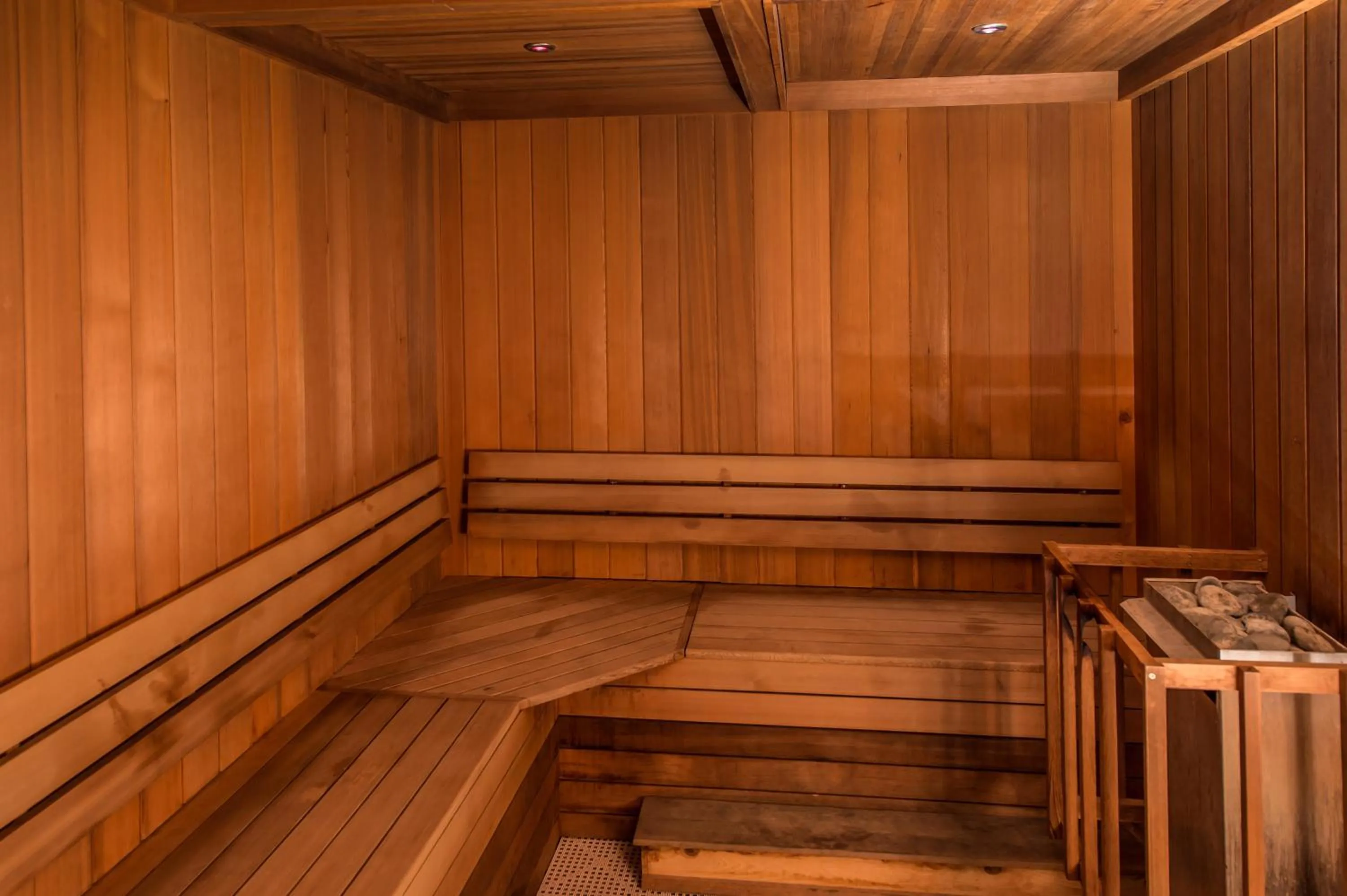 Sauna in Arroyo Roble Resort at Oak Creek