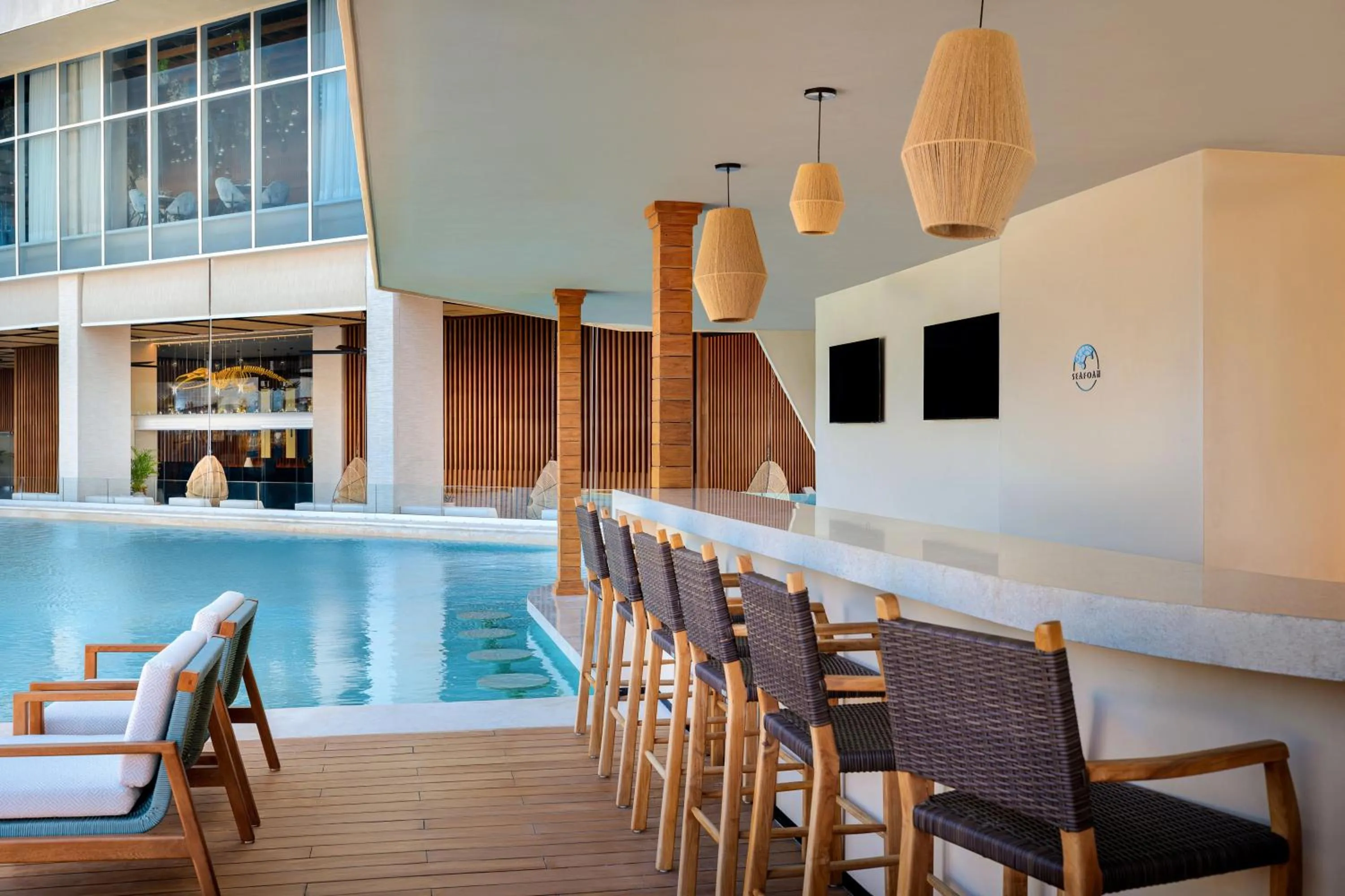 Lounge or bar in Hyatt Vivid Grand Island Cancun-All Inclusive Adults Only