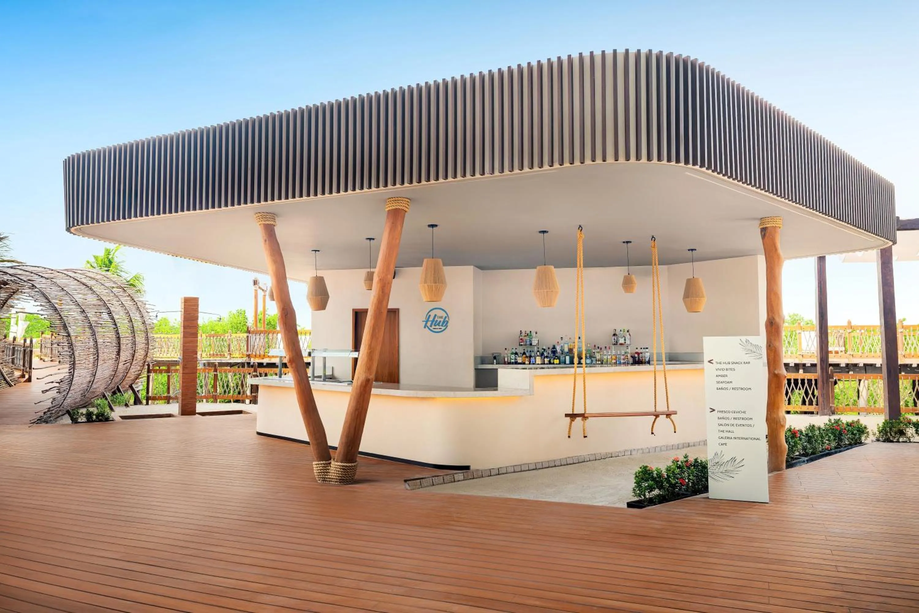 Lounge or bar in Hyatt Vivid Grand Island Cancun-All Inclusive Adults Only