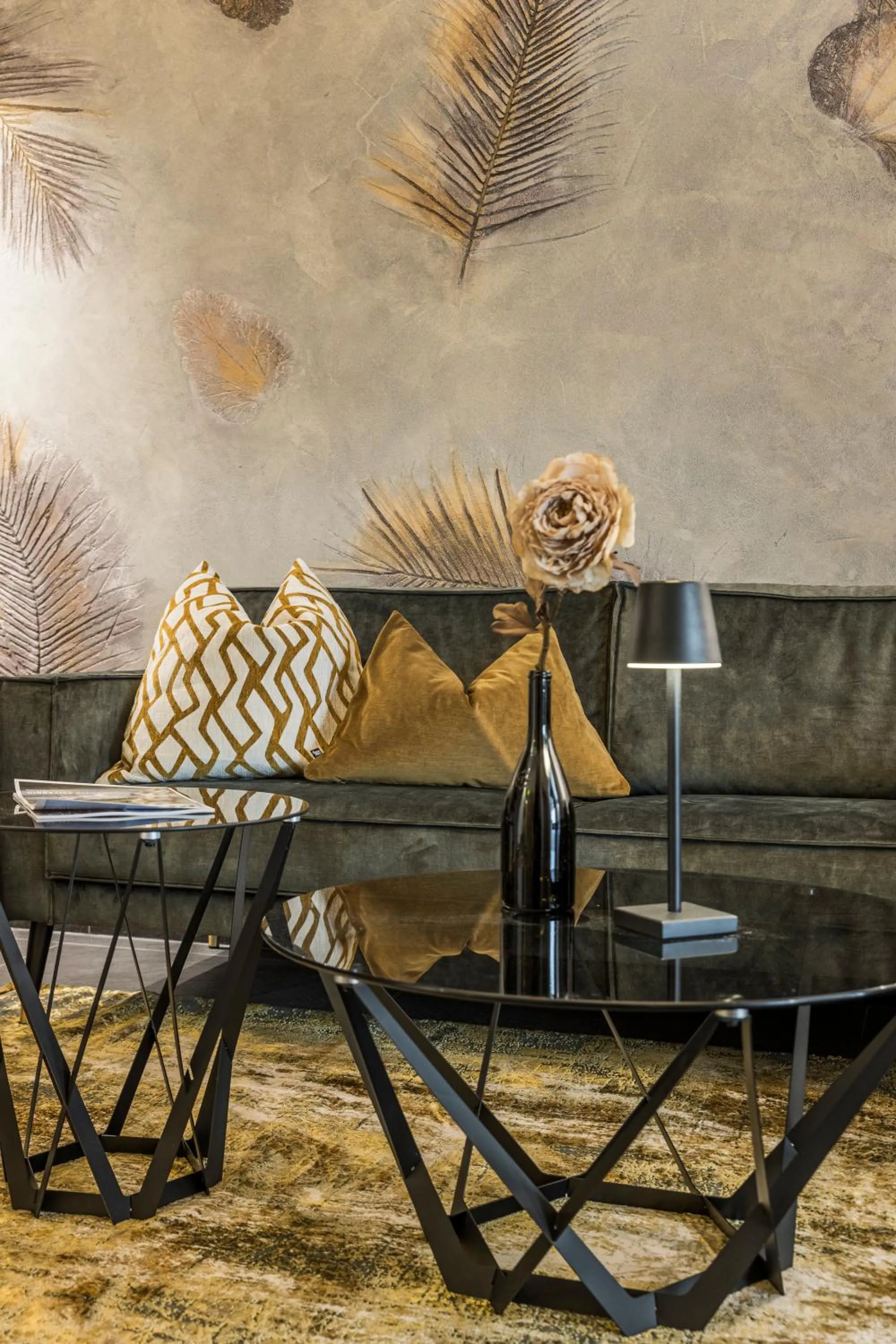 Seating area in Sole Boutique Hotel