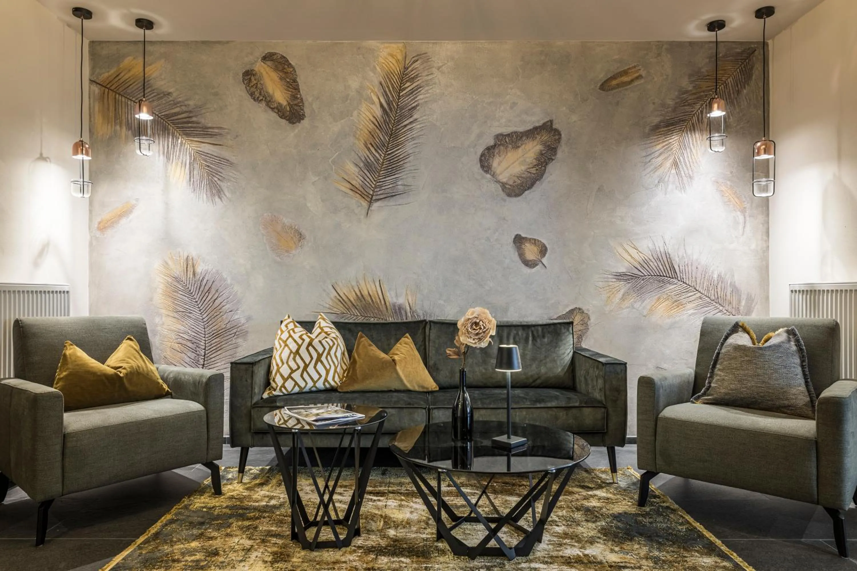 Seating area in Sole Boutique Hotel