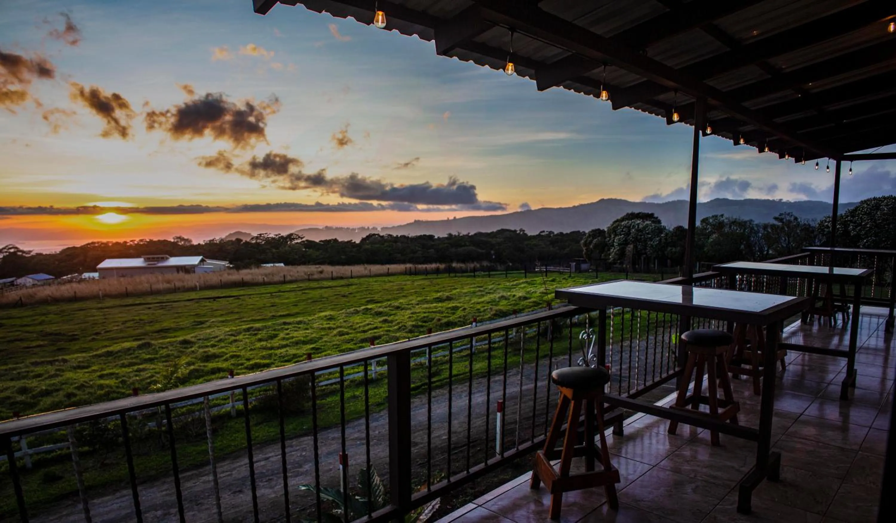 Sunset in Hotel Almore