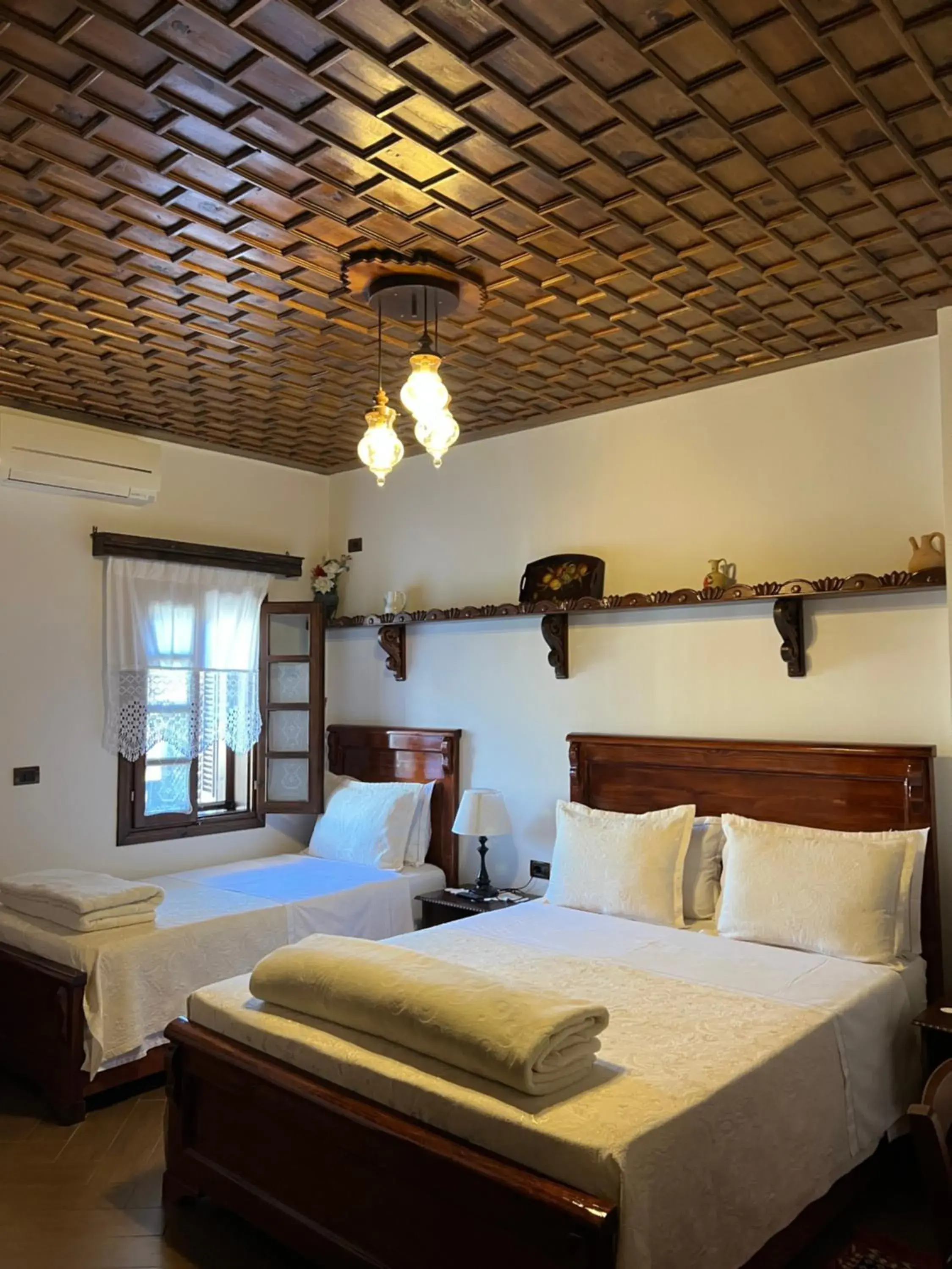 Bed in Hotel Kaceli Bed in Hotel Kaceli