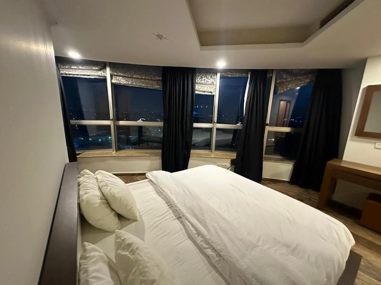 Bedroom, Bed in The Centaurus Apartments