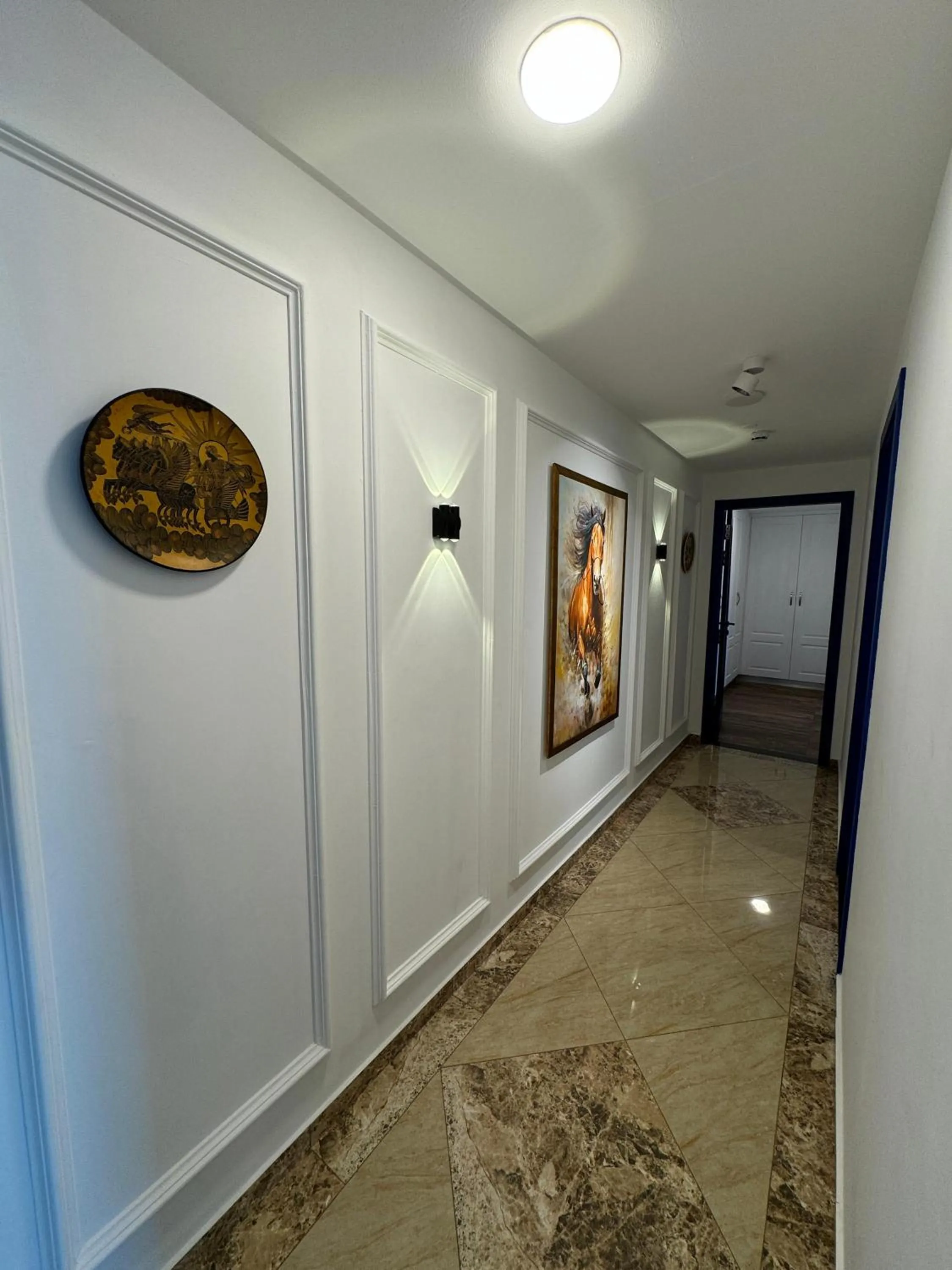 Decorative detail in The Centaurus Apartments