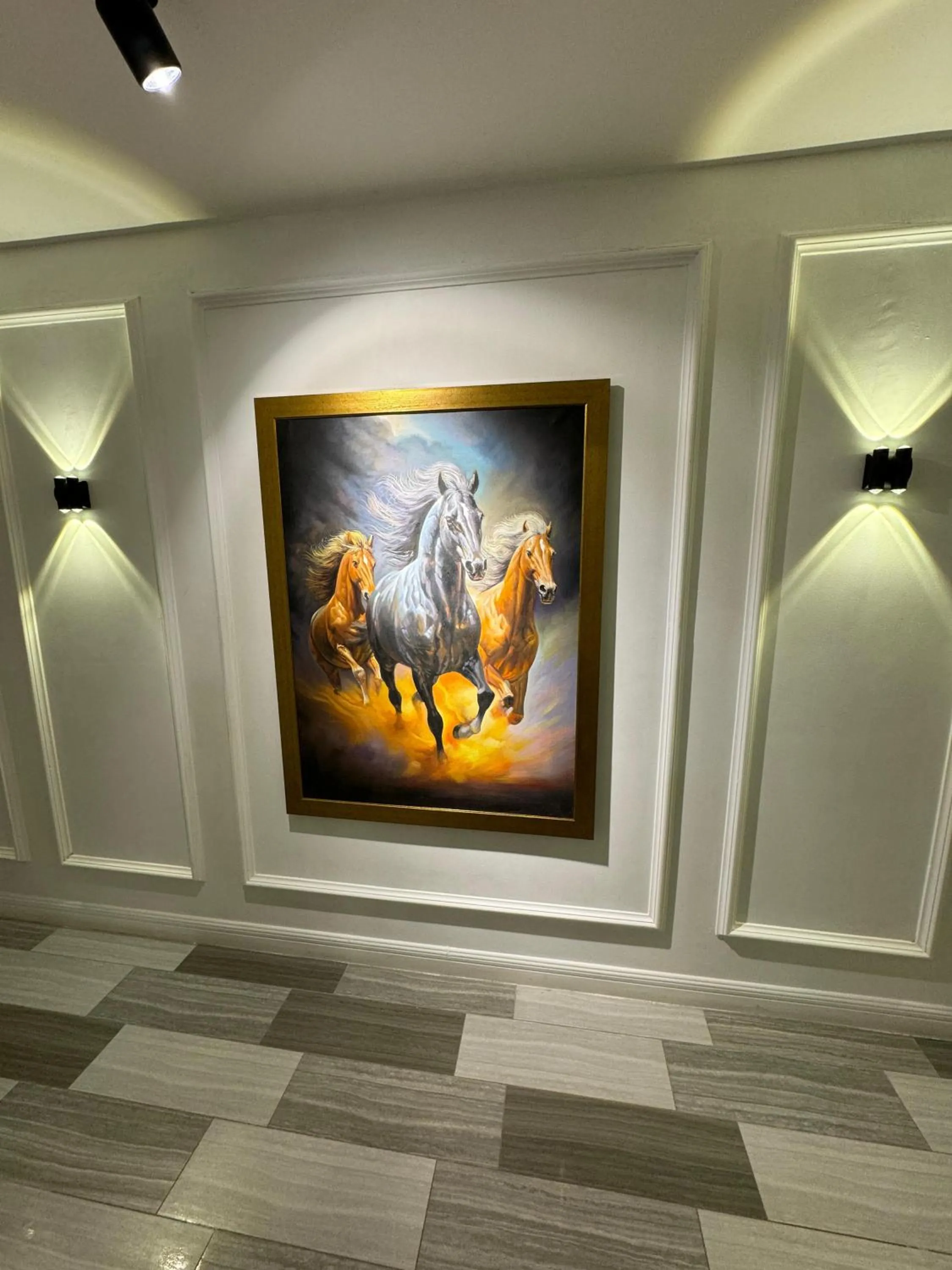 Decorative detail in The Centaurus Apartments