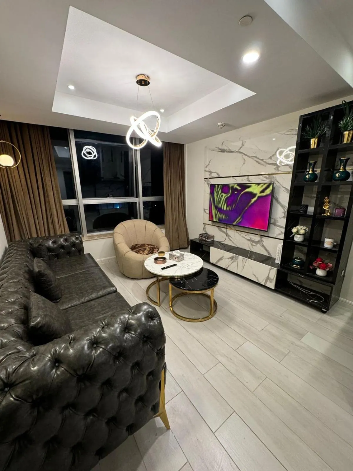 Decorative detail in The Centaurus Apartments