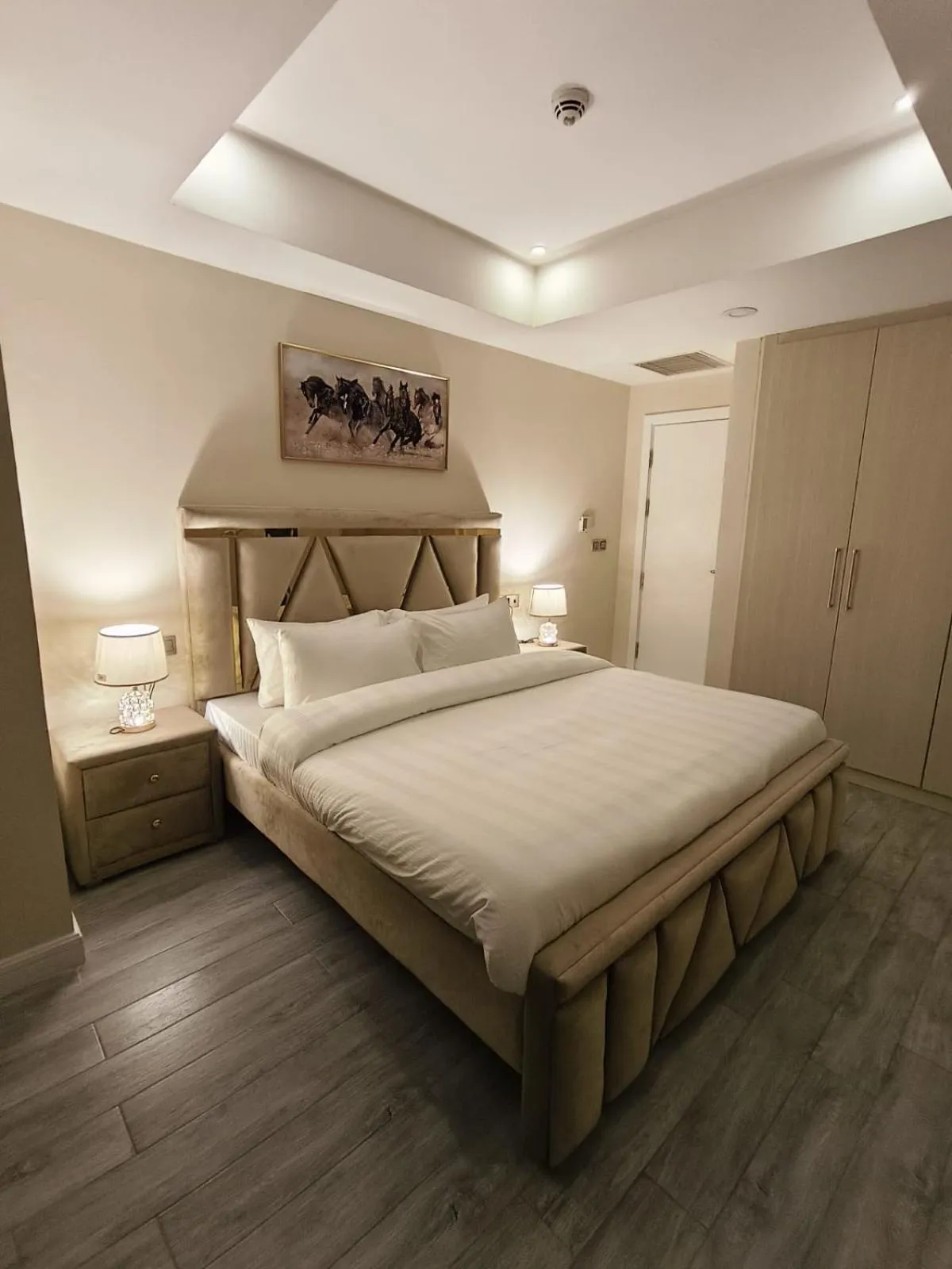 Bedroom, Bed in The Centaurus Apartments